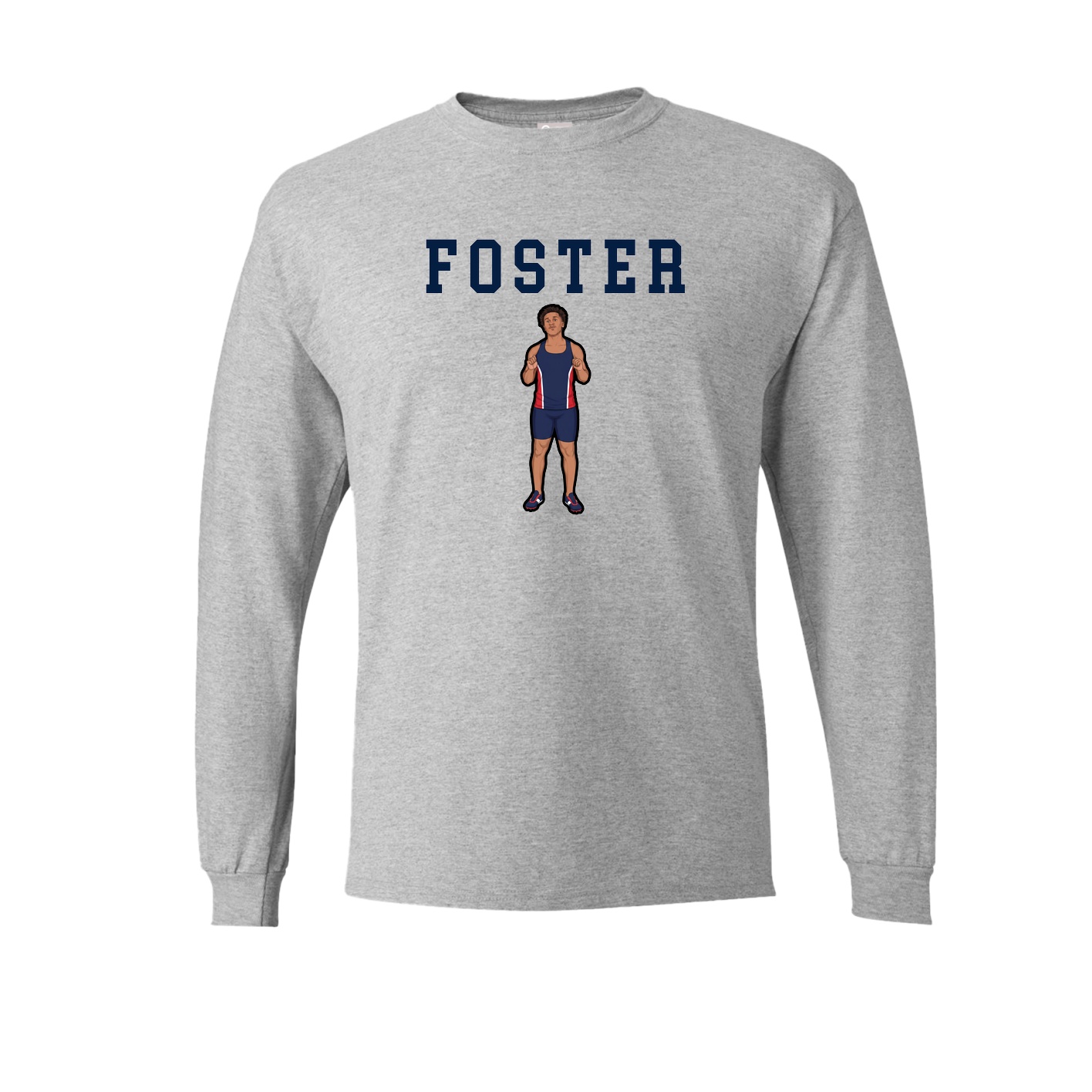 Long Sleeve Tee — Shirsey in Grey