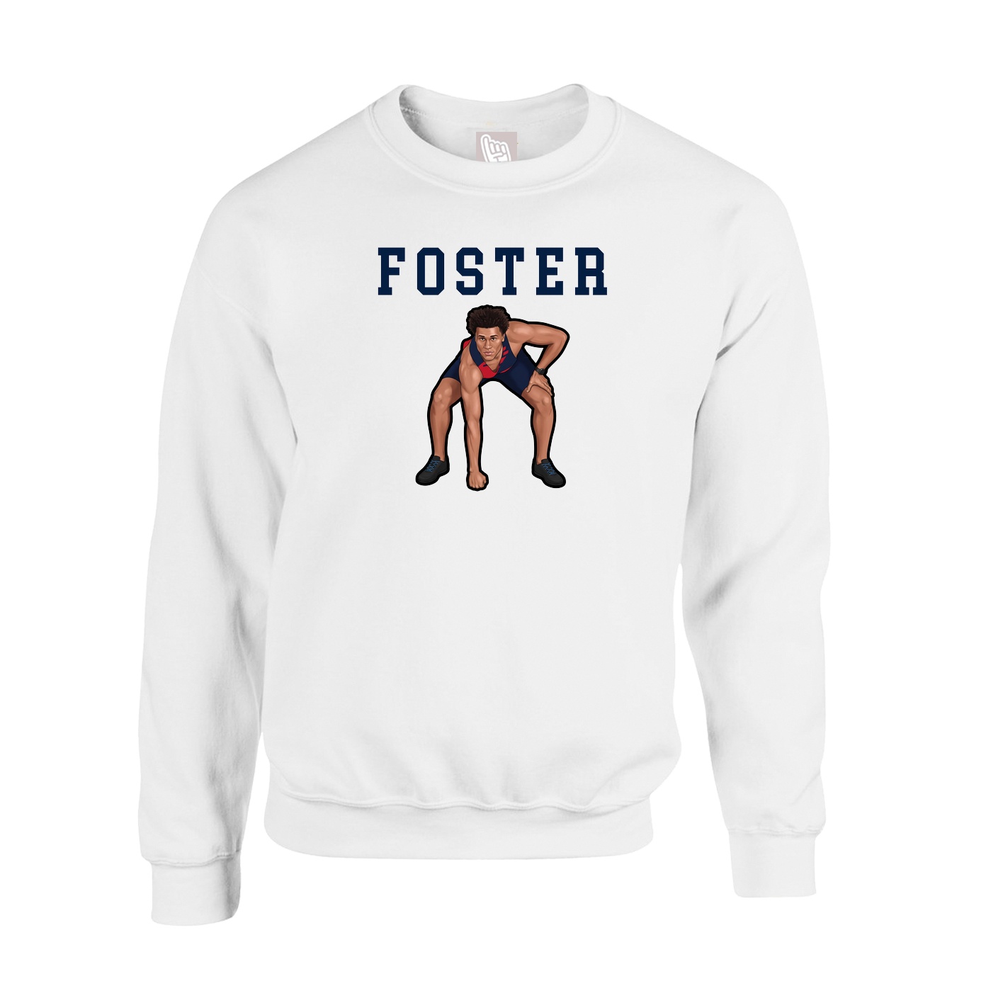 Fleece Crew — Shirsey in White
