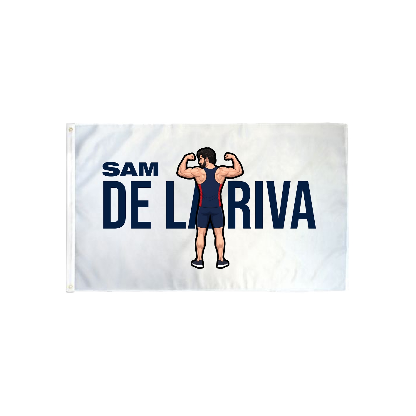3x5 Flag — Player Name in Classic