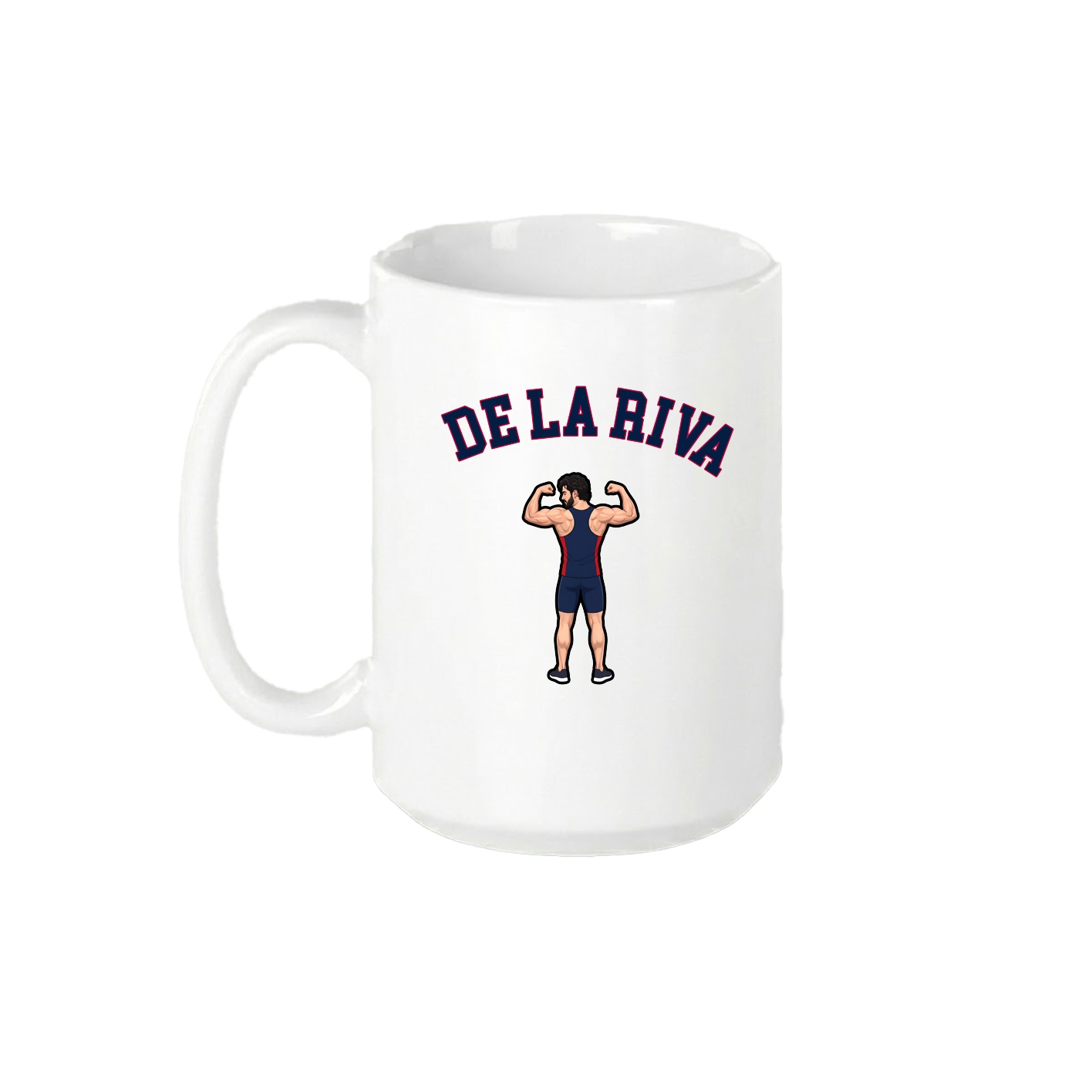 15oz Coffee Mug — Shirsey Arch in White