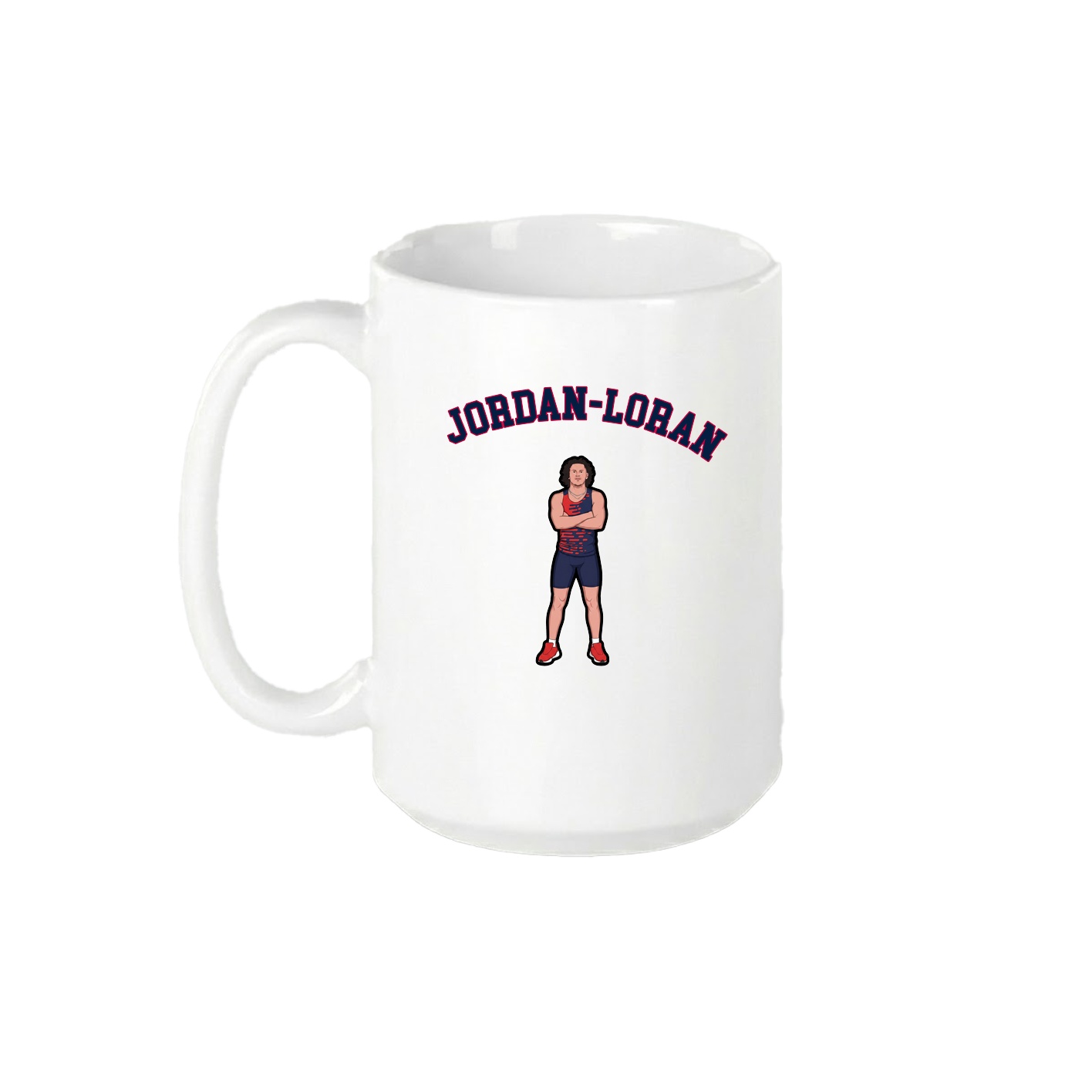 15oz Coffee Mug — Shirsey Arch in White