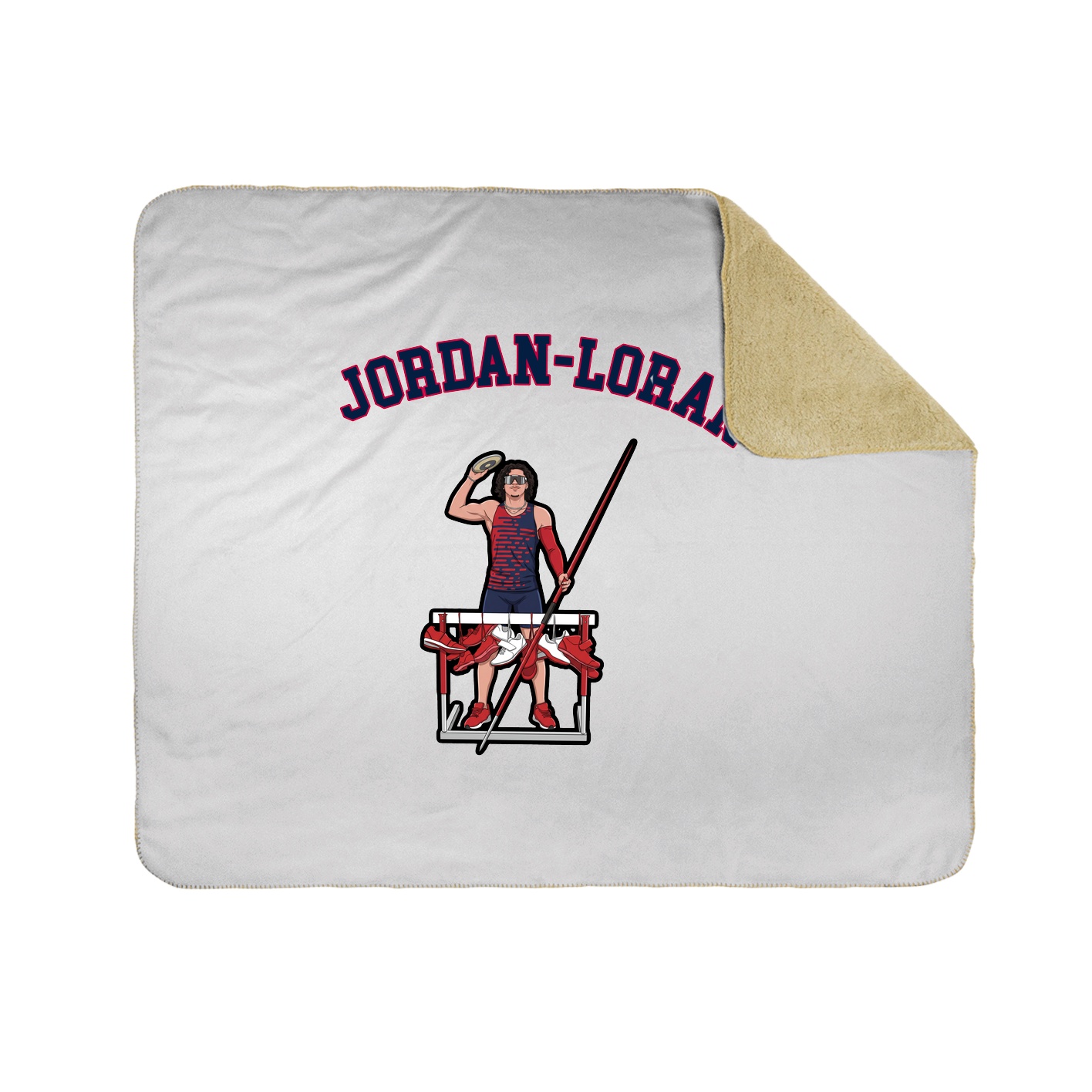 Throw Blanket — Shirsey Arch in White