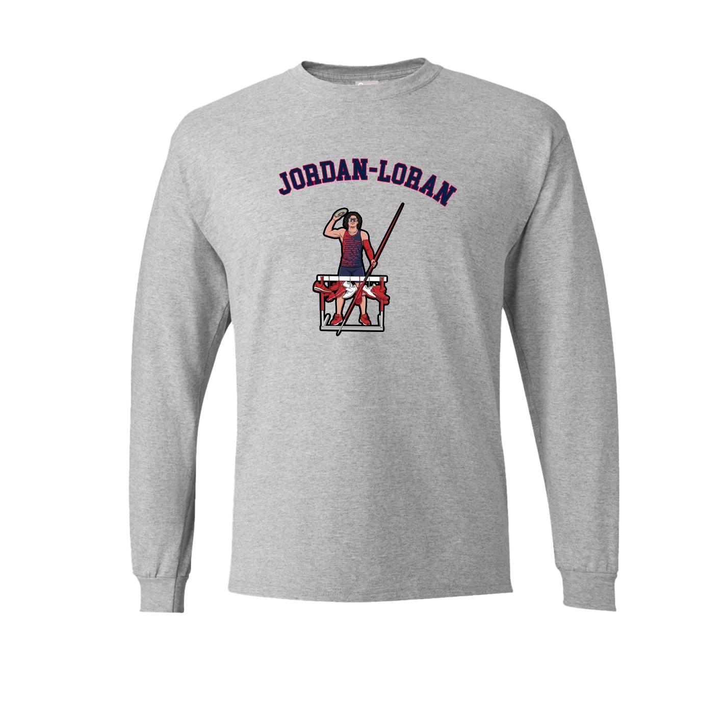 Long Sleeve Tee — Shirsey Arch in Grey