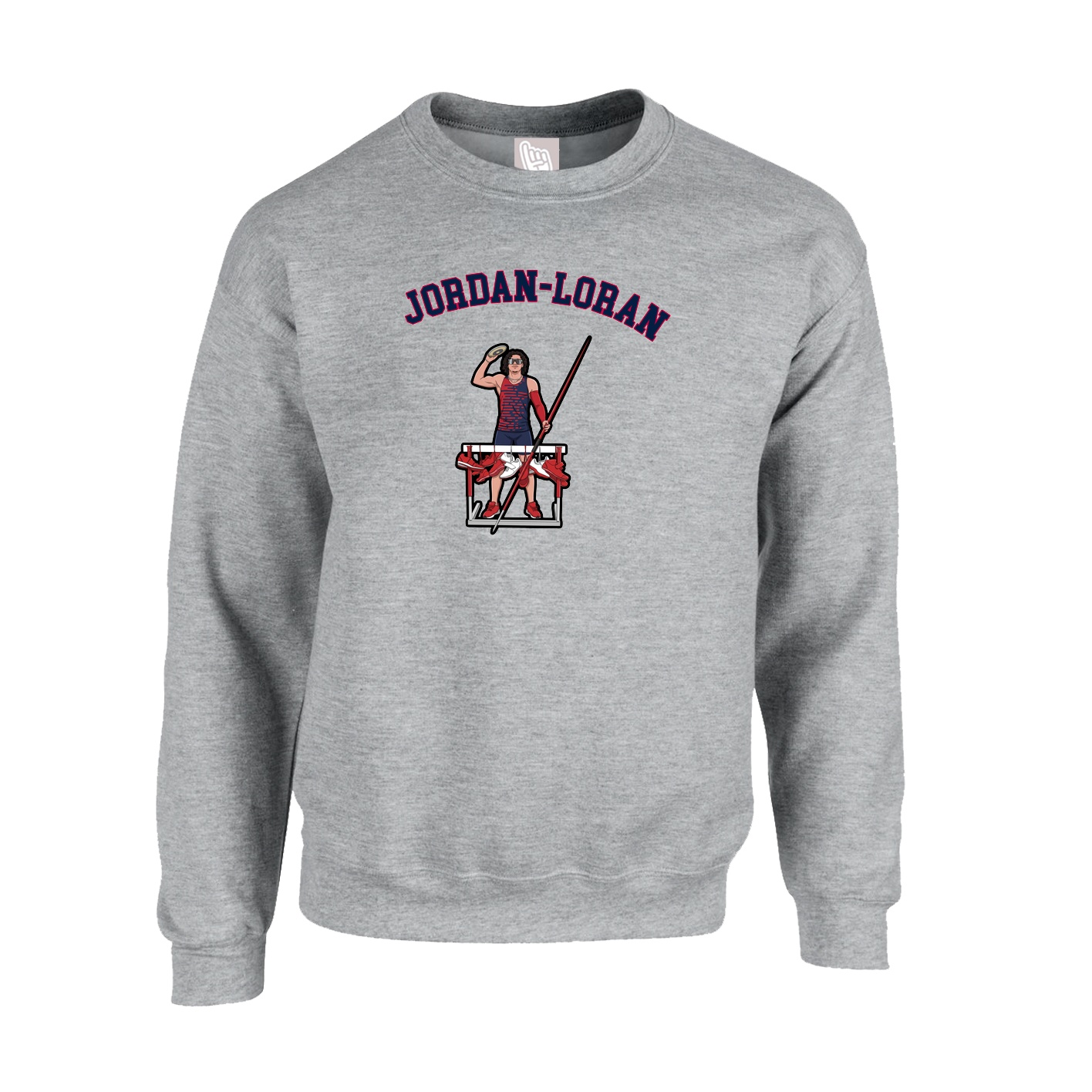 Fleece Crew — Shirsey Arch in Grey