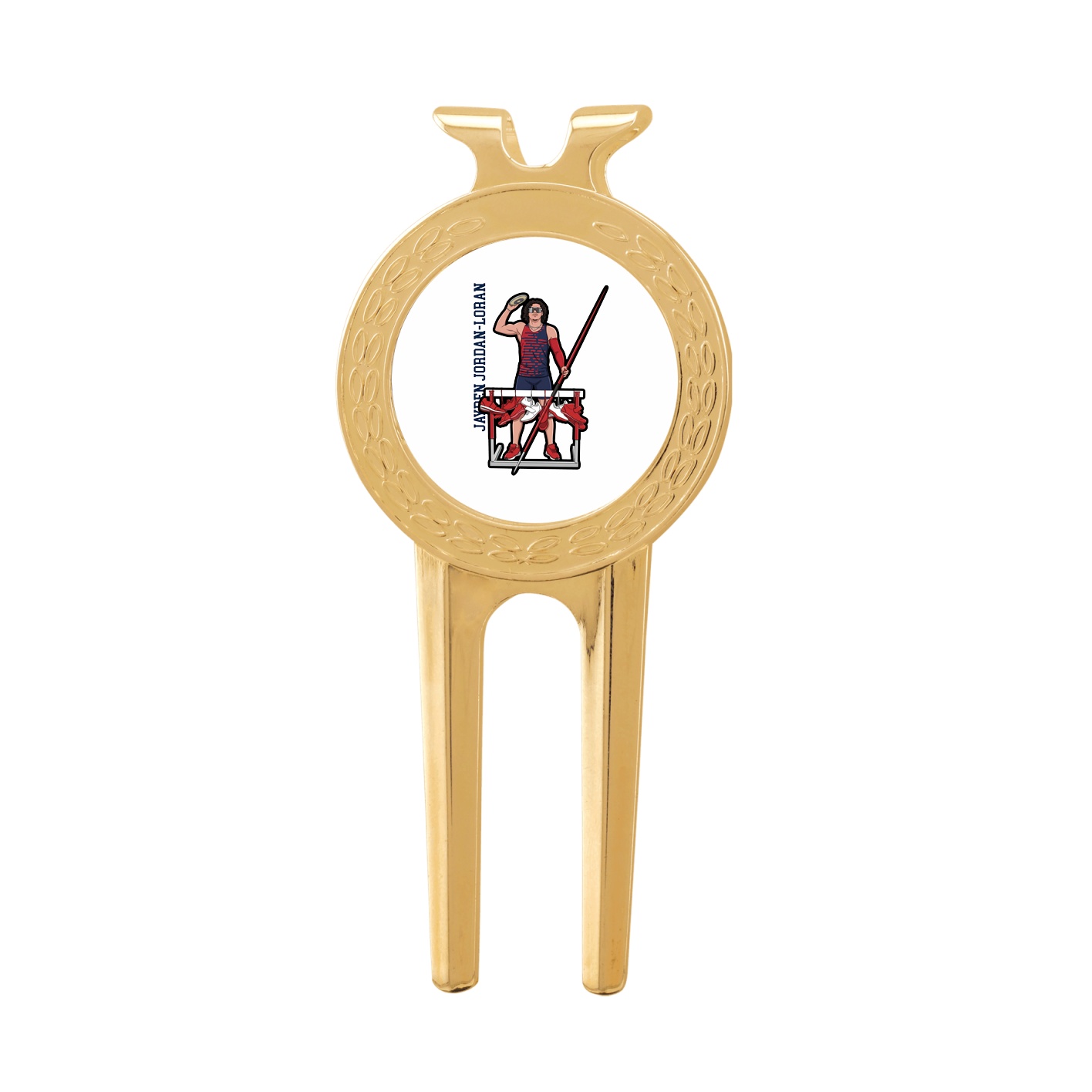 Divot Tool with Ball Marker — Name Vertical in Classic