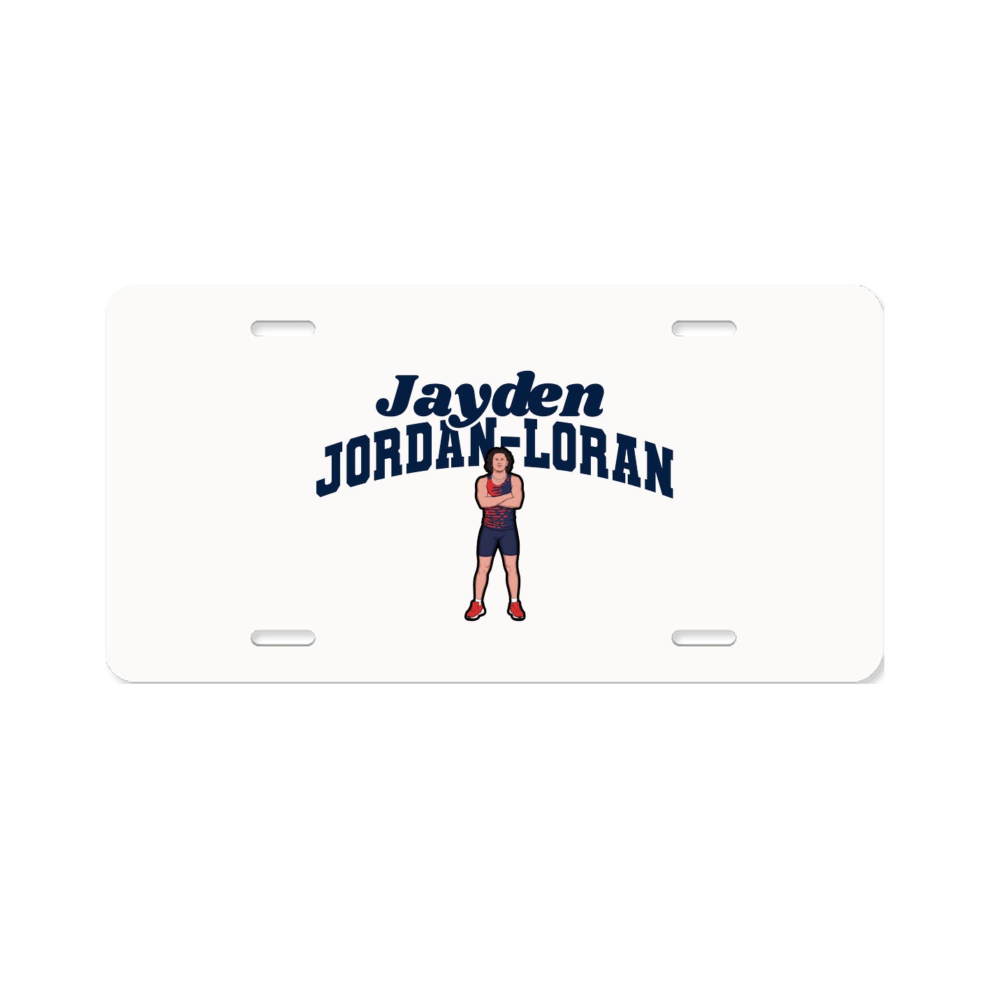 License Plate — Signature Arch in Classic