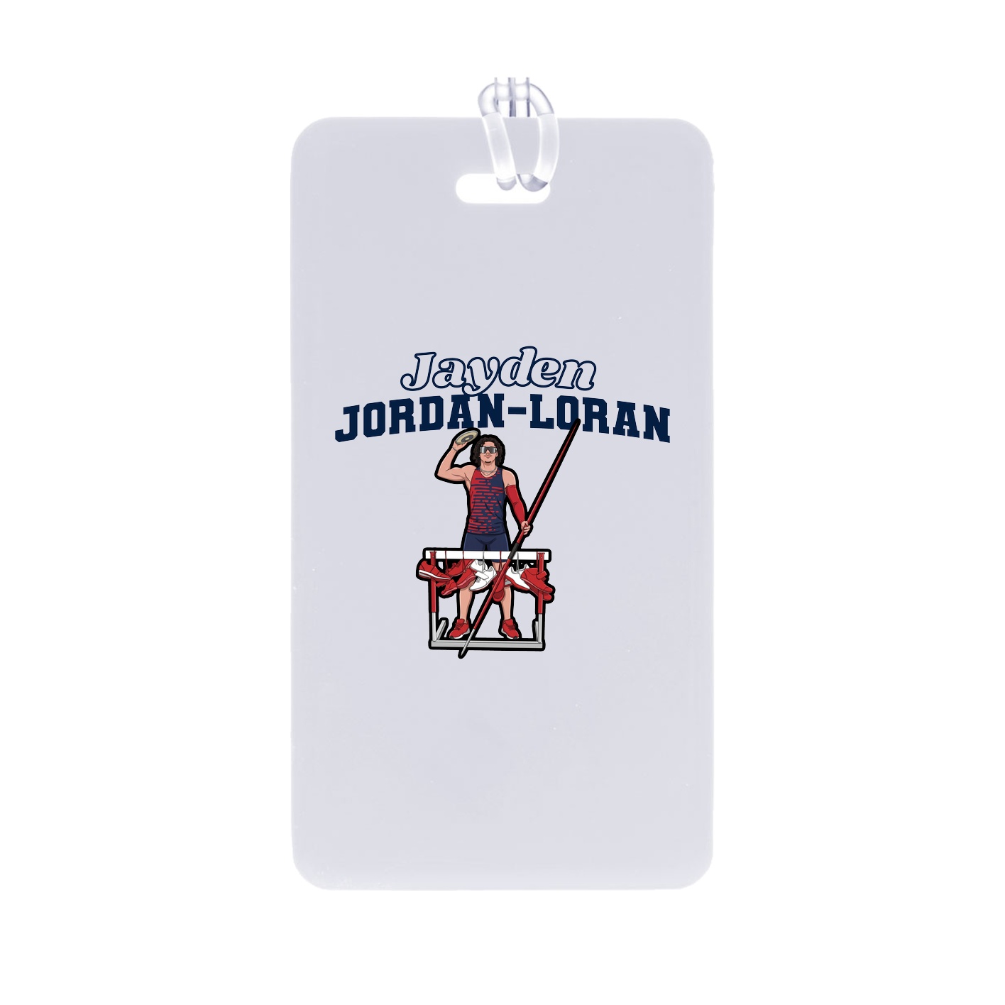 Bag Tag — Name Arch in Classic