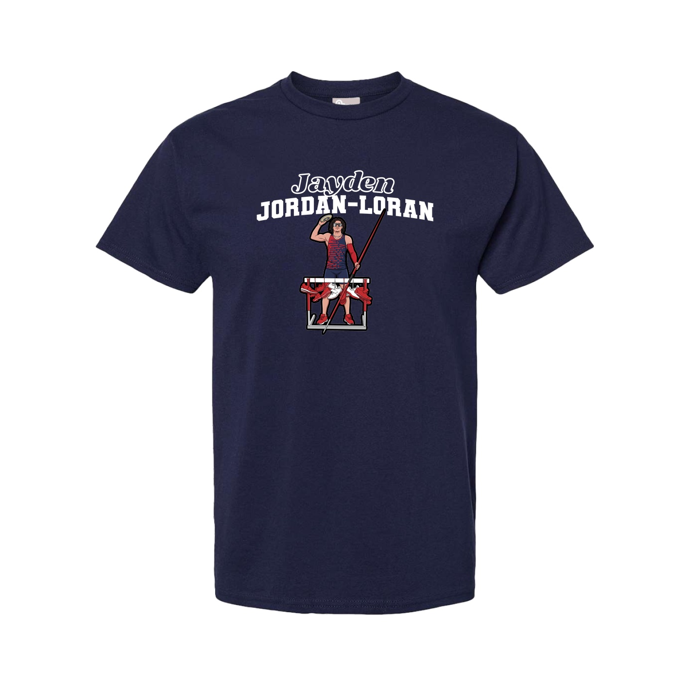 Tee — Name Arch in Navy