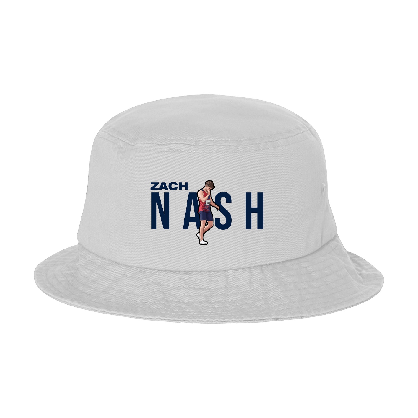 Bucket Cap — Player Name in White