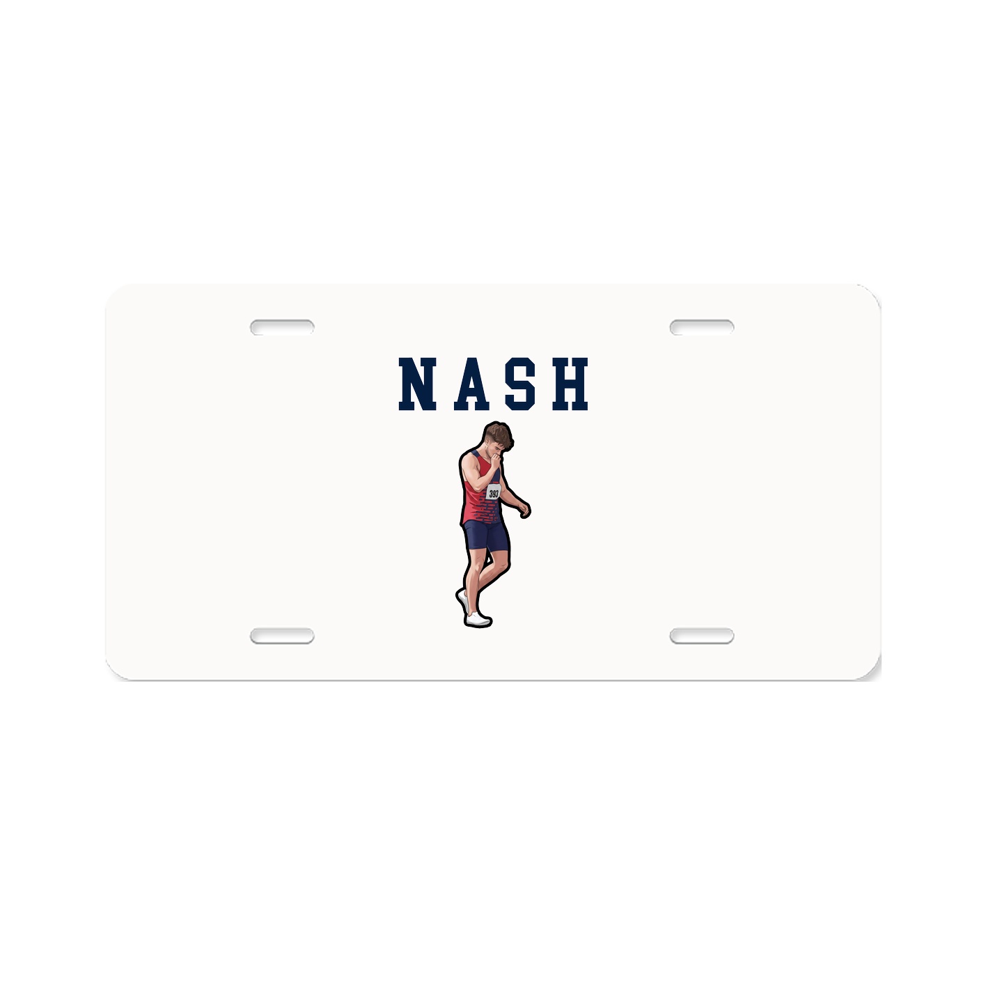 License Plate — Shirsey in Classic