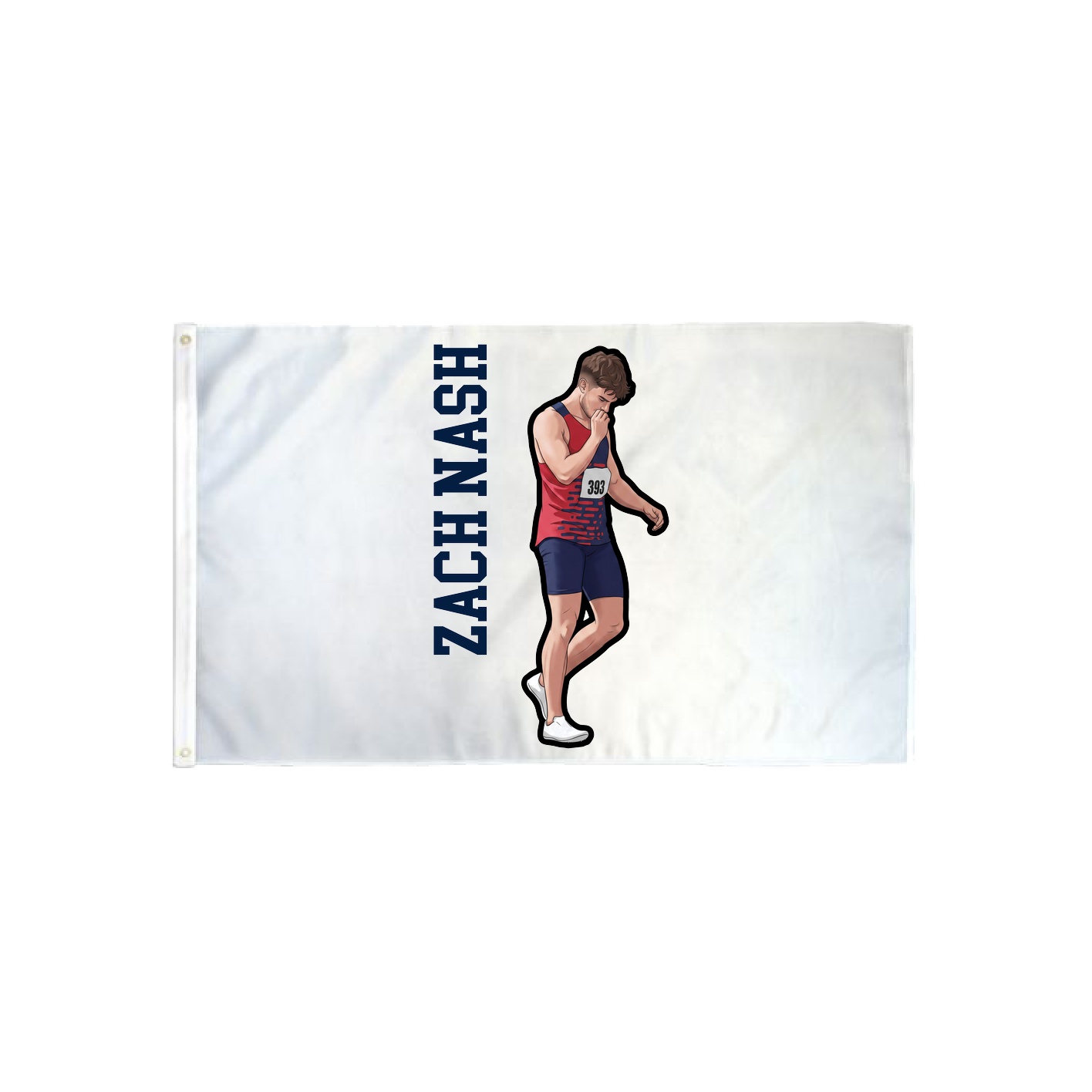 3x5 Flag — Name Vertical in Classic