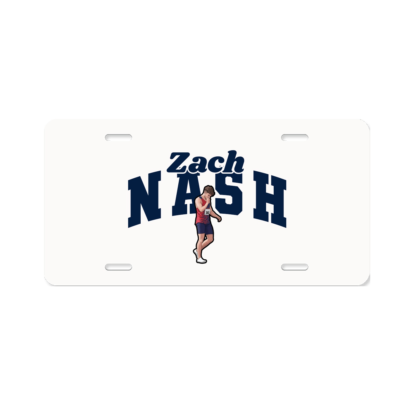 License Plate — Signature Arch in Classic