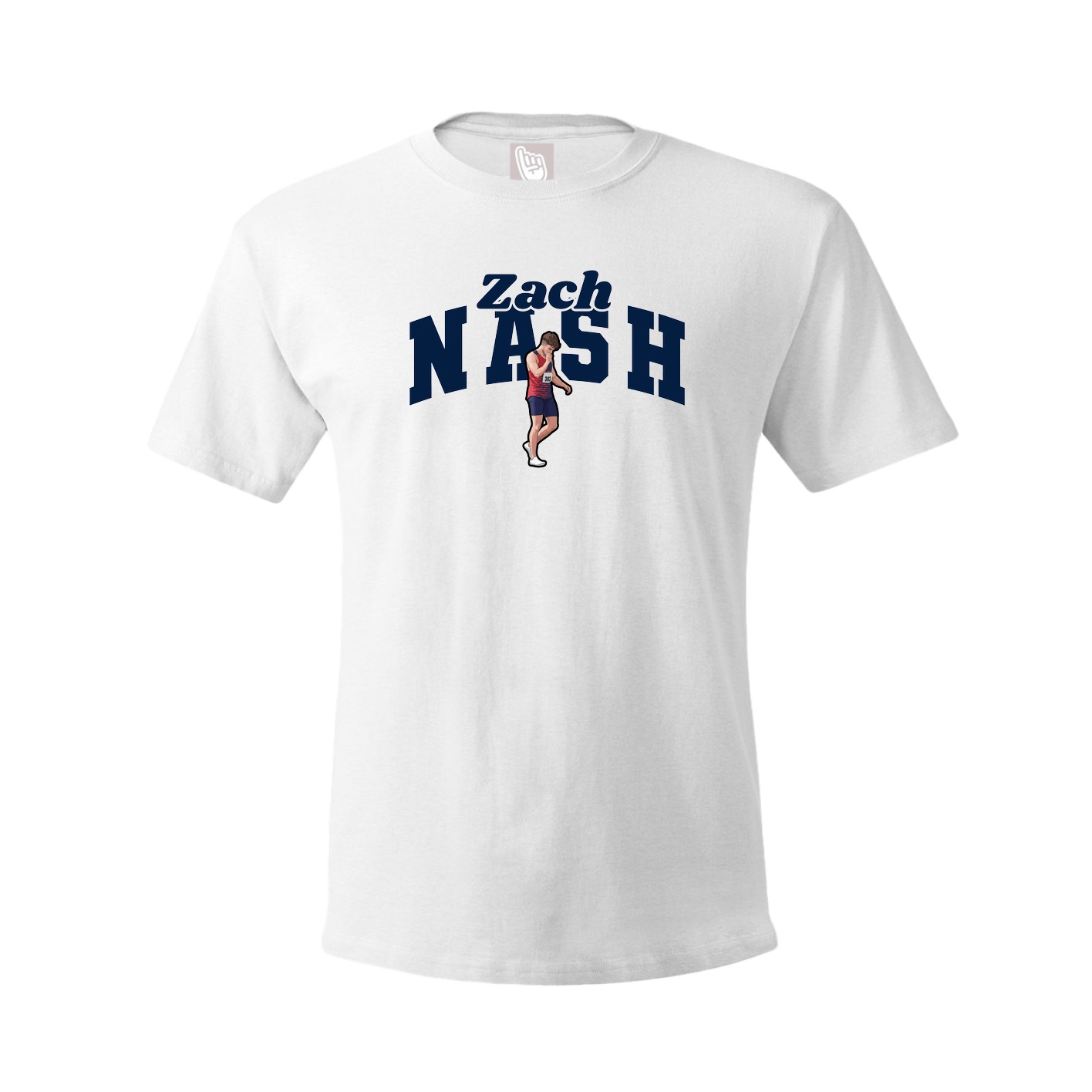 Tee — Signature Arch in White