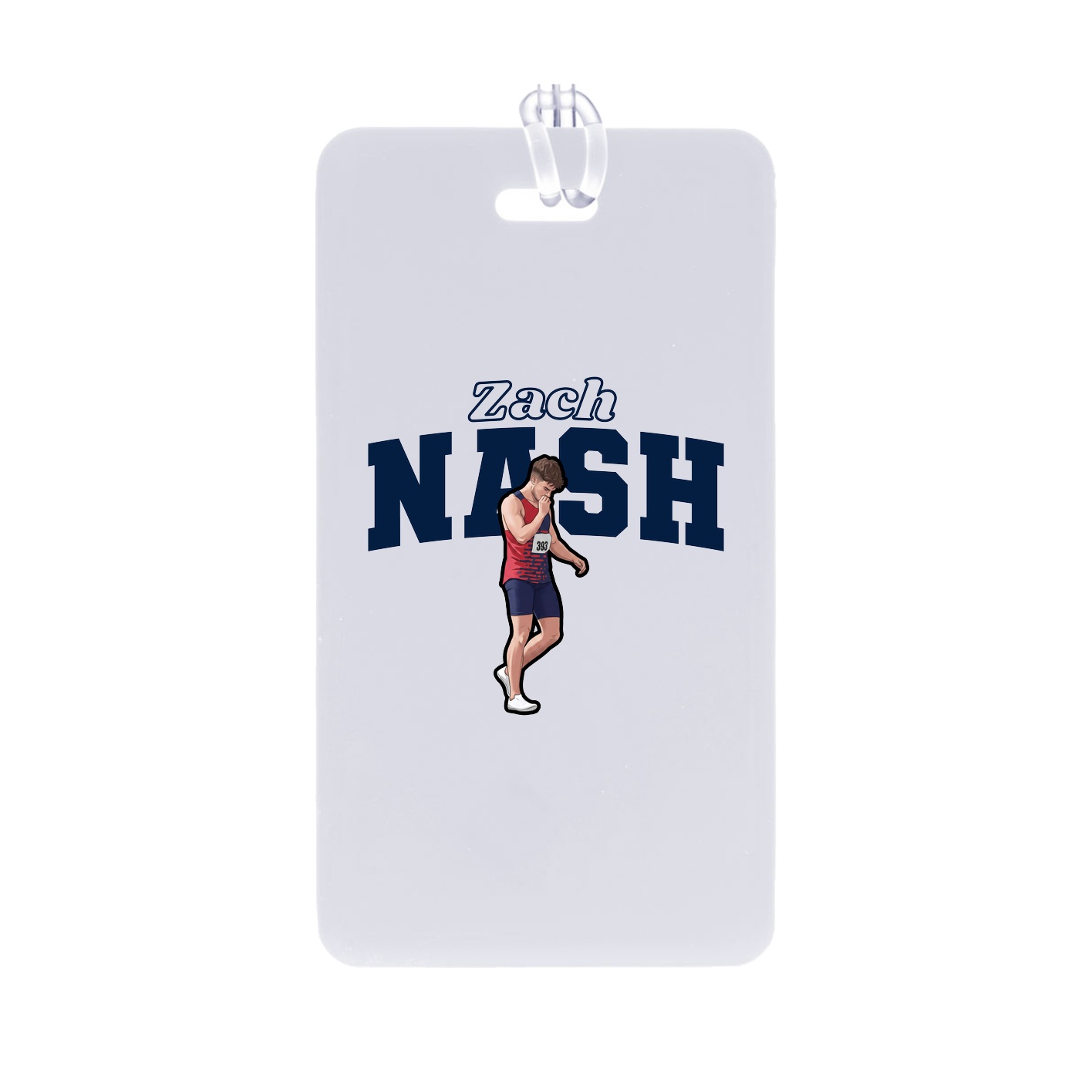 Bag Tag — Name Arch in Classic