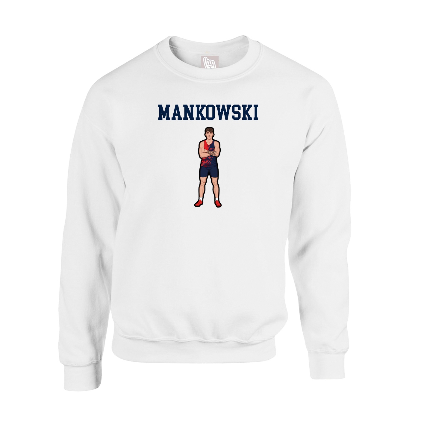 Fleece Crew — Shirsey in White