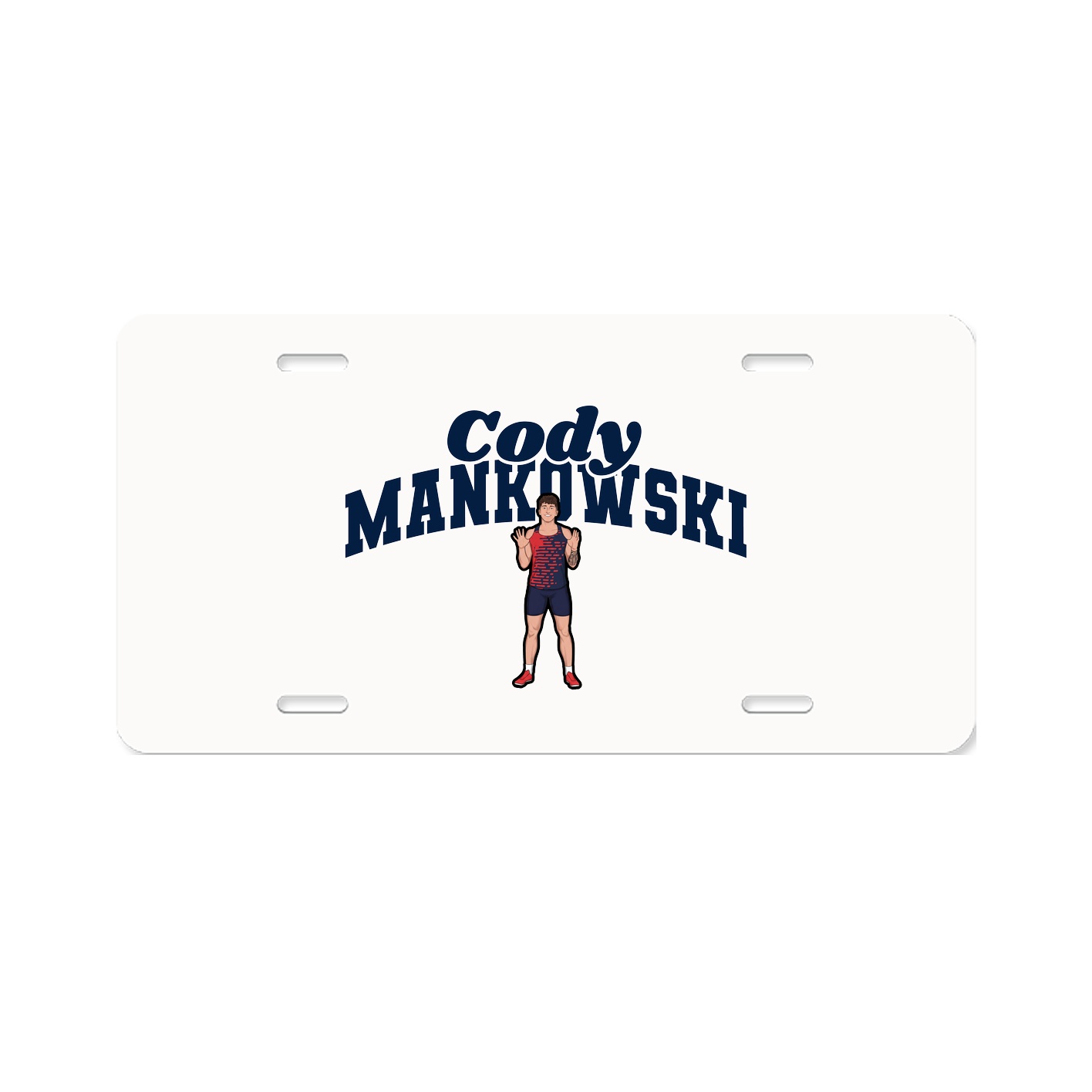 License Plate — Signature Arch in Classic