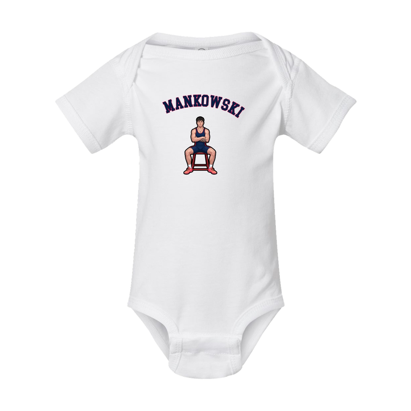 Baby Onesie — Shirsey Arch in White