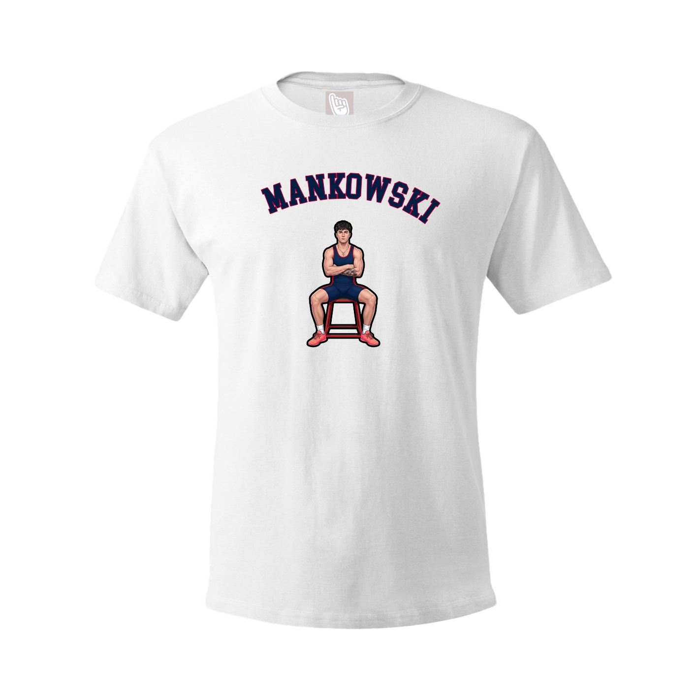 Youth Tee — Shirsey Arch in White
