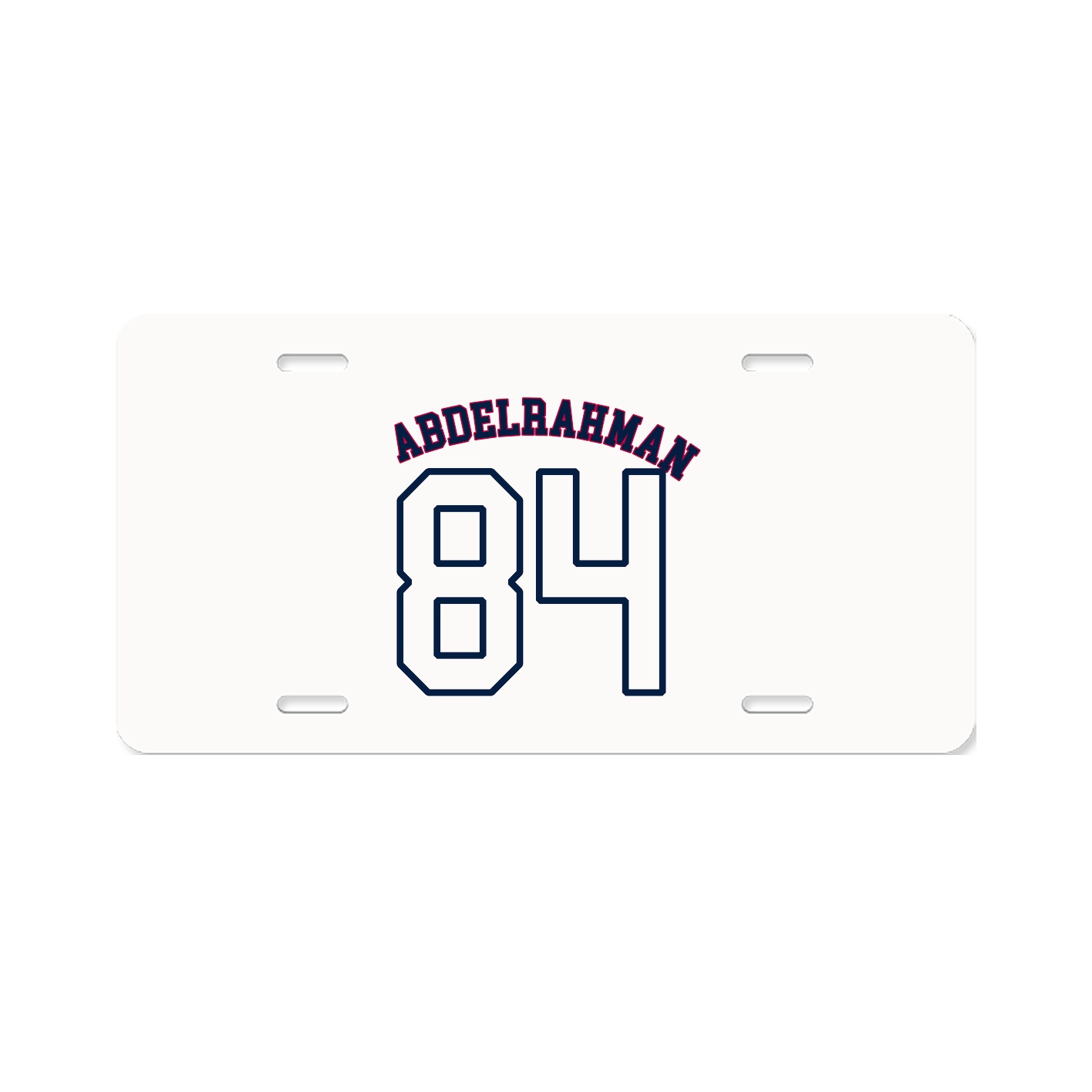 License Plate — Shirsey Arch in Classic
