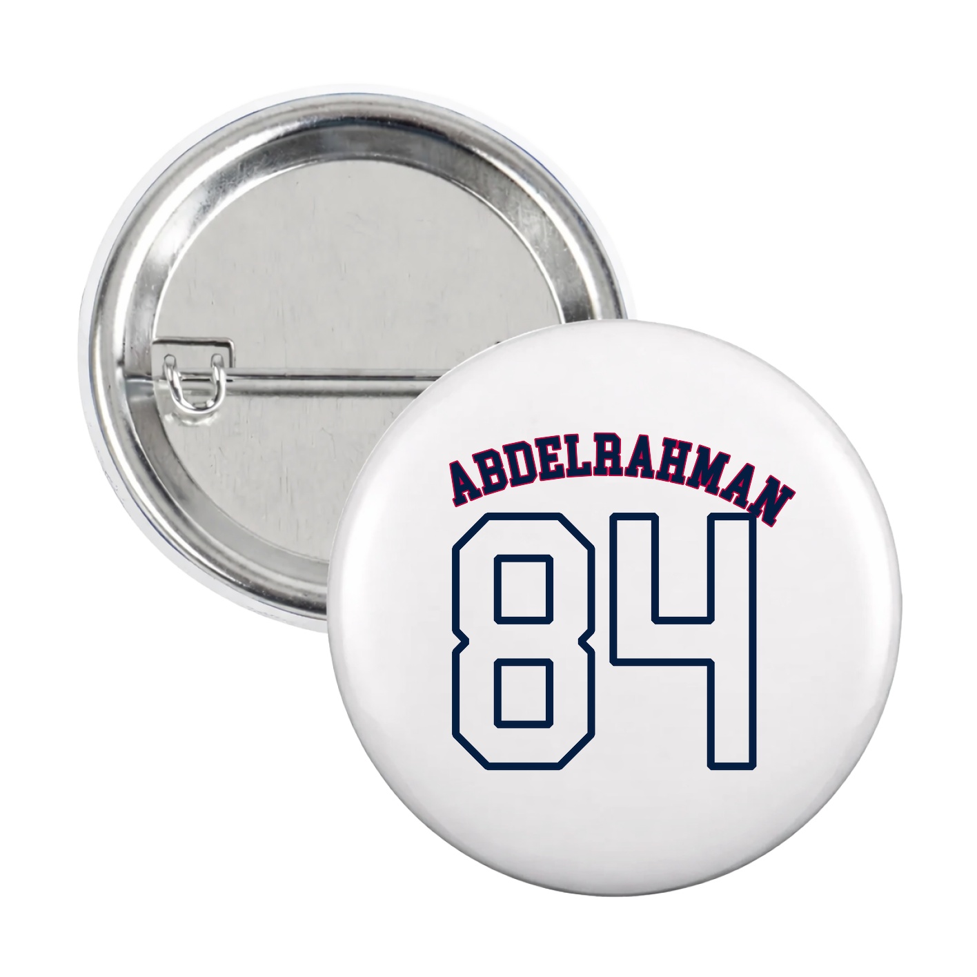 Game Day Button — Shirsey Arch in White