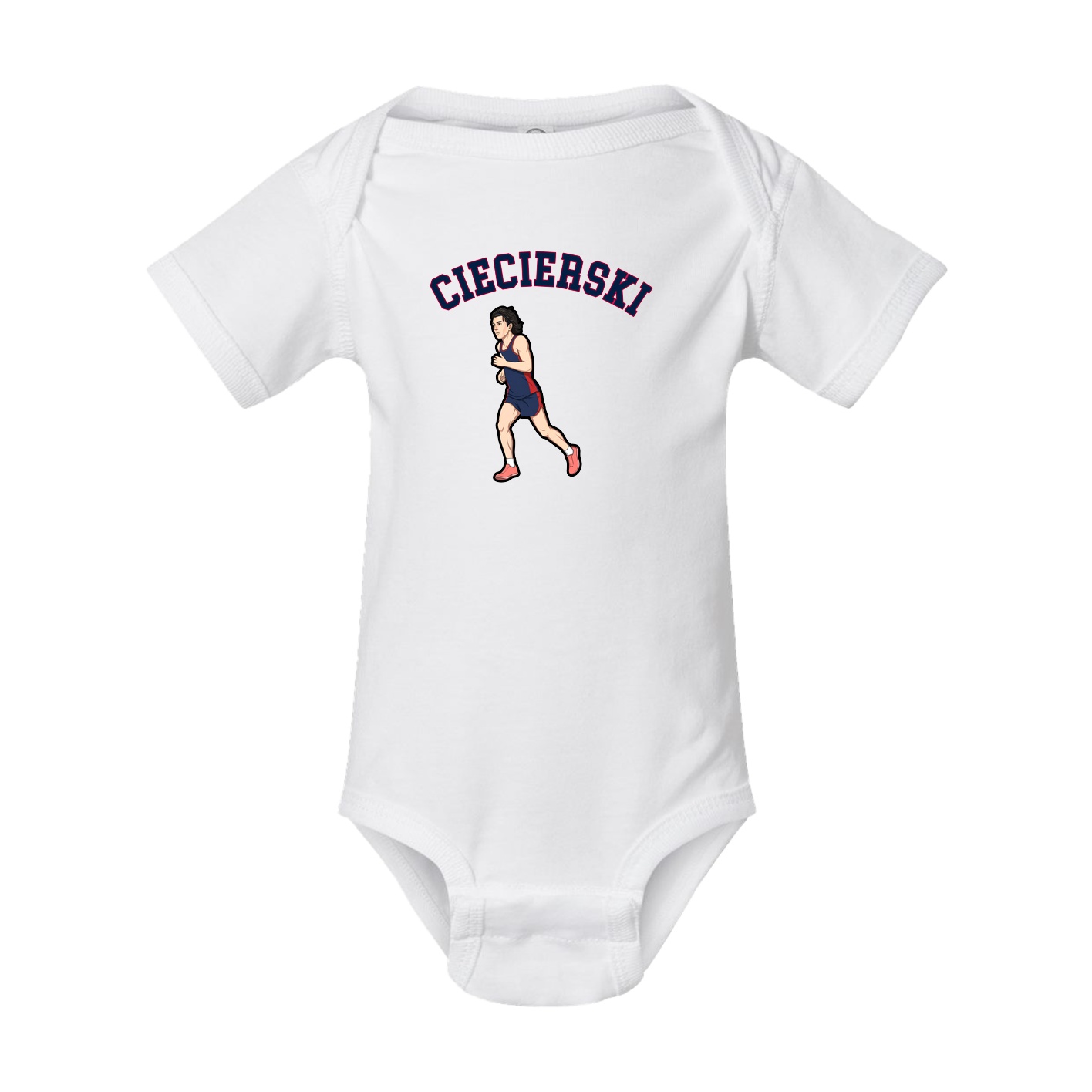 Baby Onesie — Shirsey Arch in White