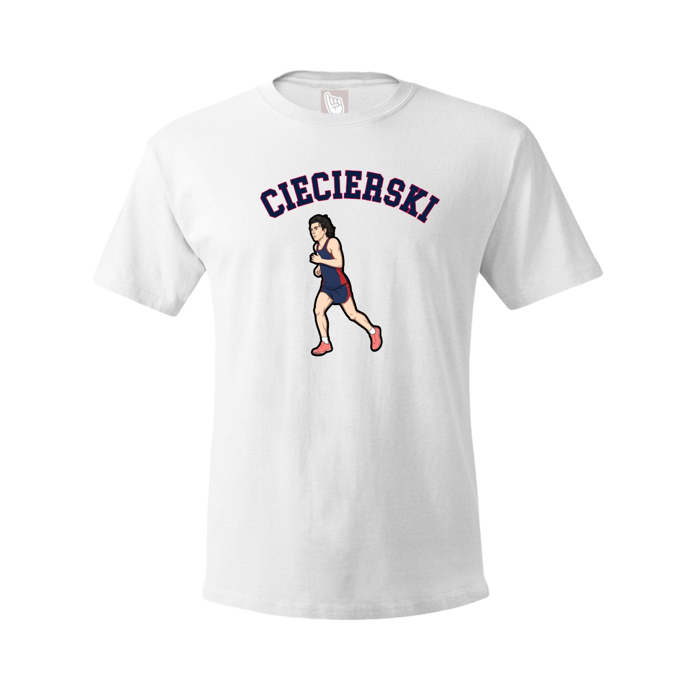 Youth Tee — Shirsey Arch in White