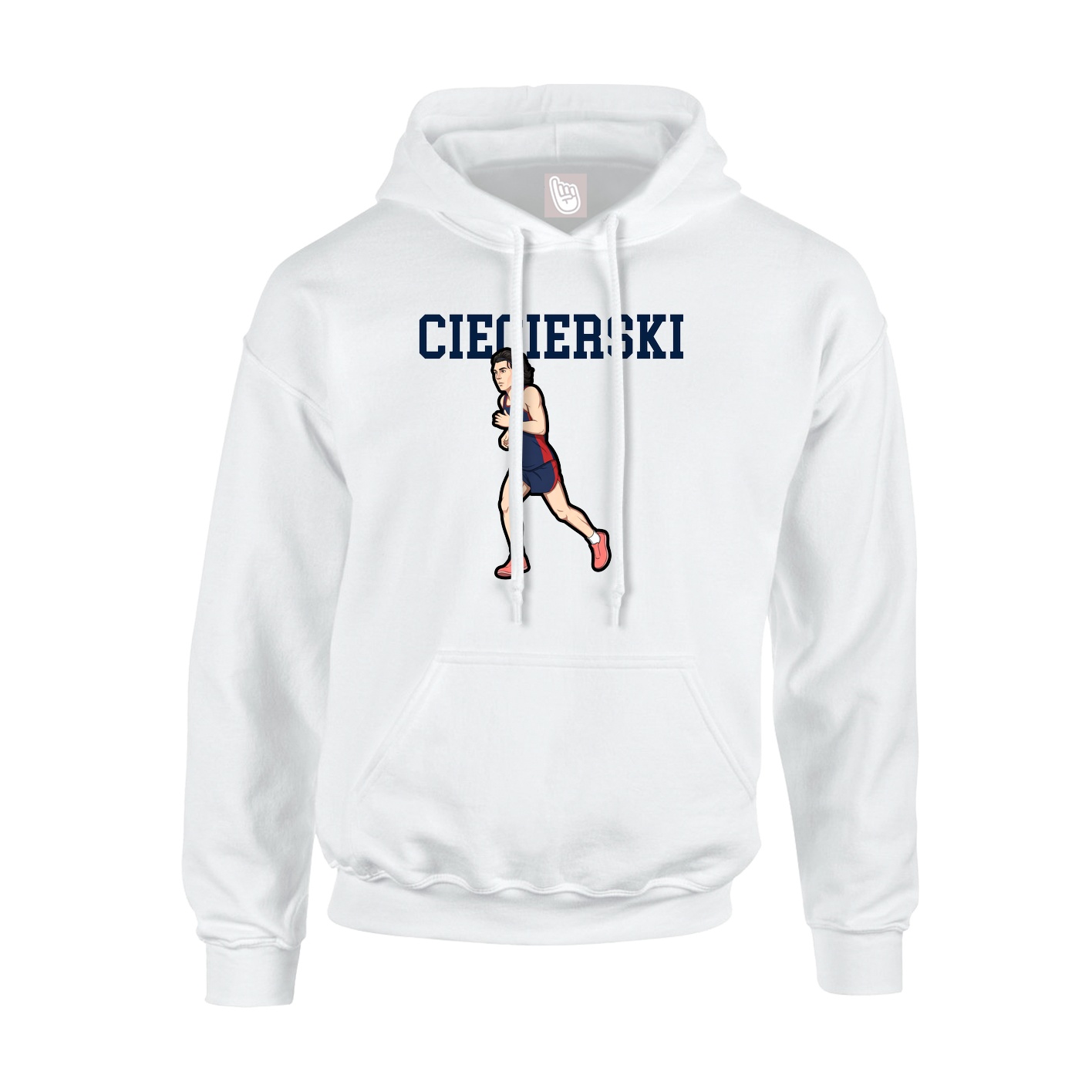 Hoodie — Shirsey in White