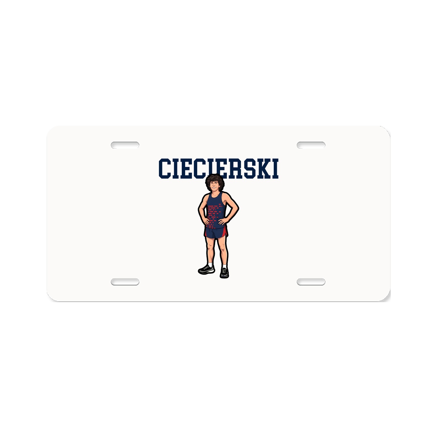 License Plate — Shirsey in Classic