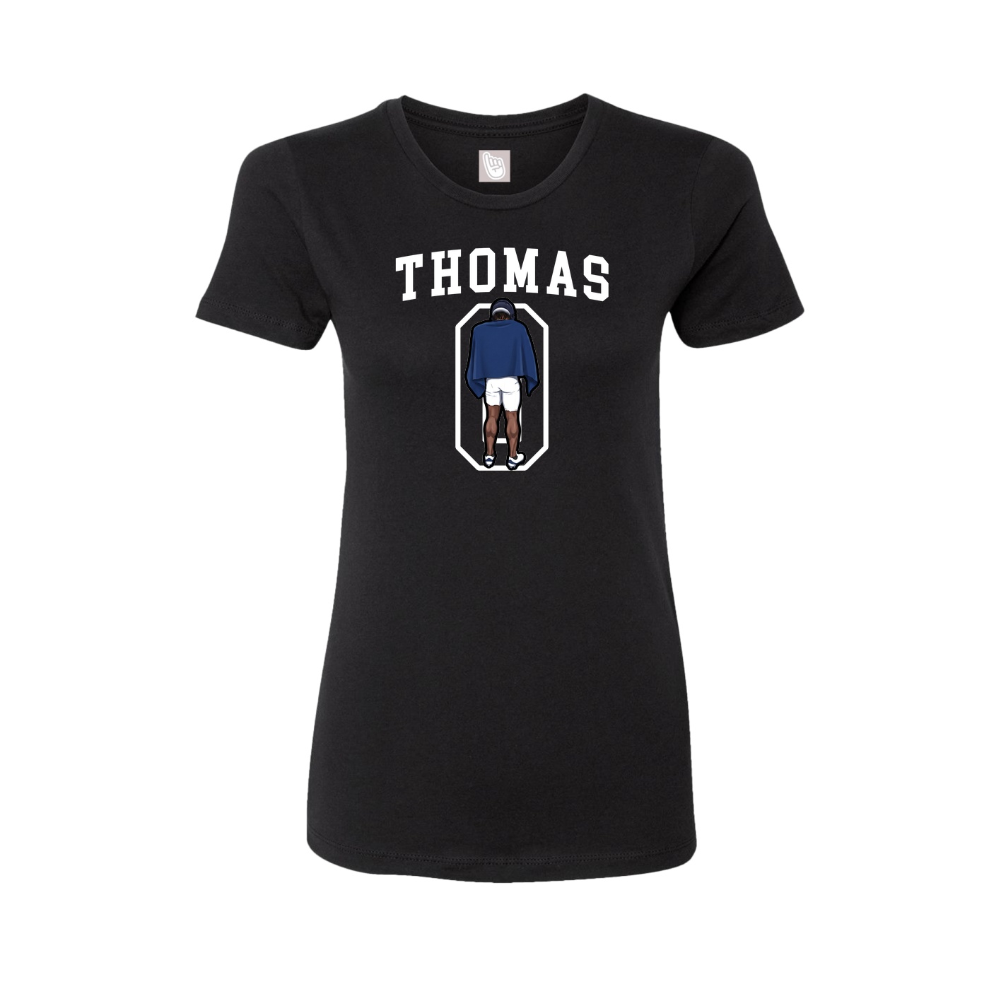 Fitted Women's Tee — Shirsey in Black