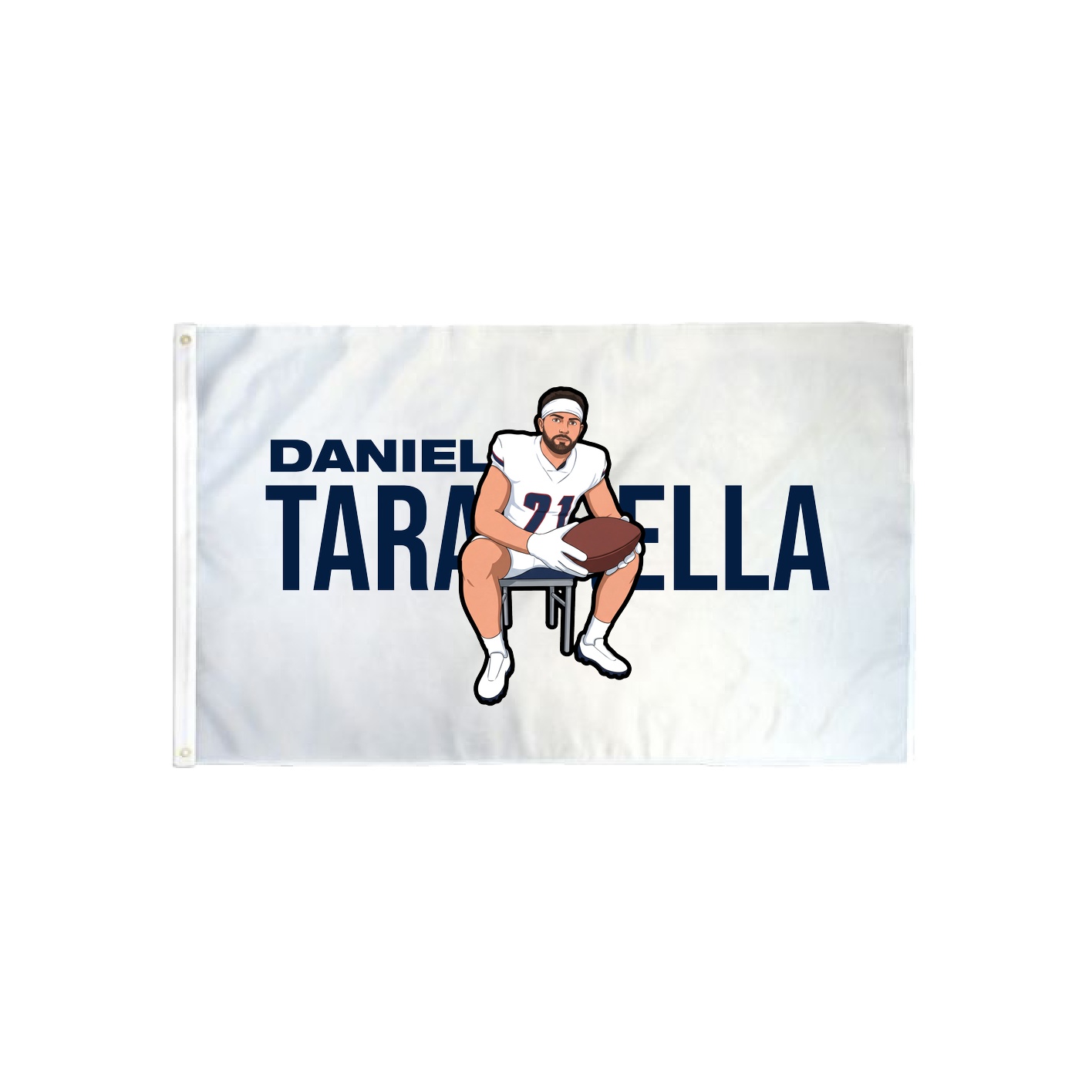 3x5 Flag — Player Name in Classic