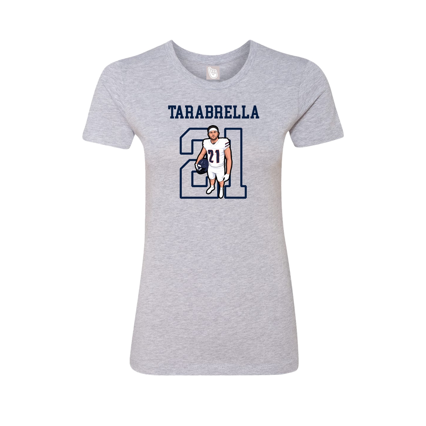 Fitted Women's Tee — Shirsey in Grey