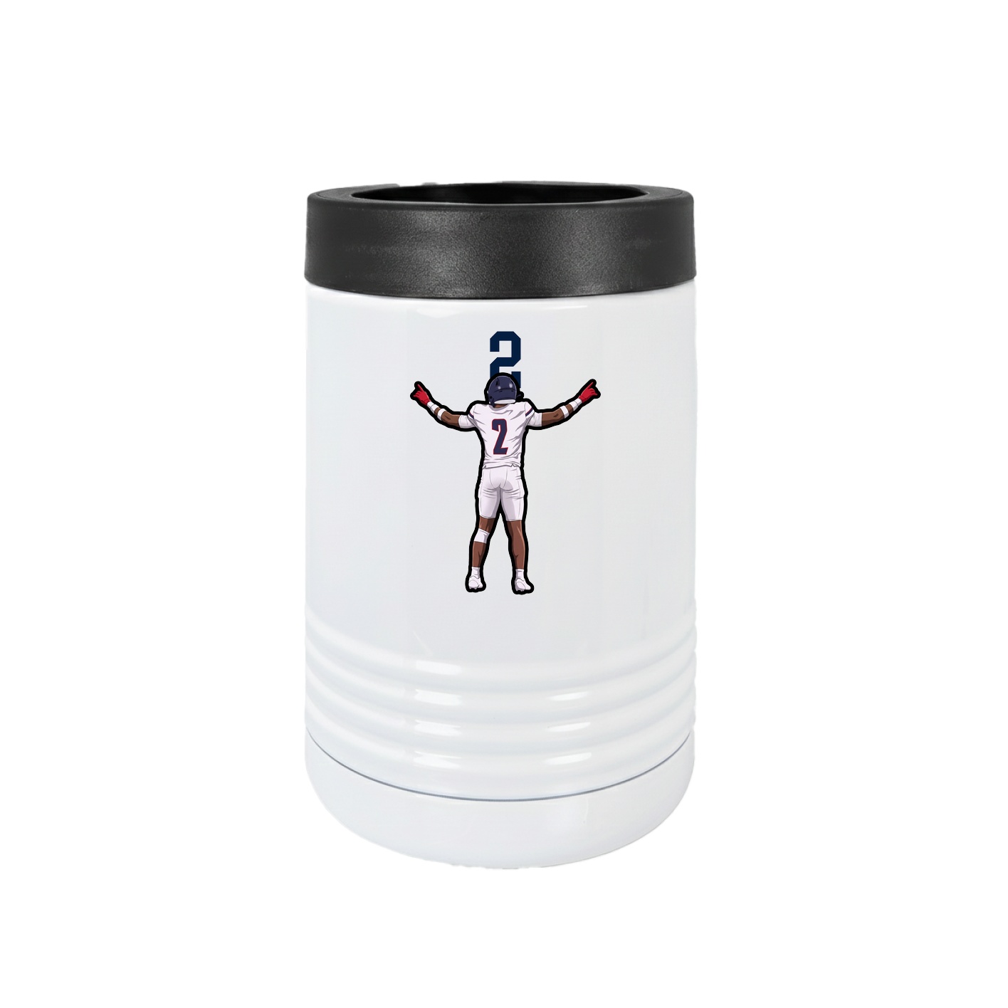 Beverage Holder — Number Top in White