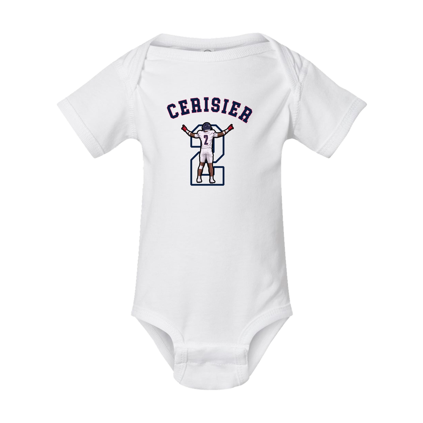 Baby Onesie — Shirsey Arch in White