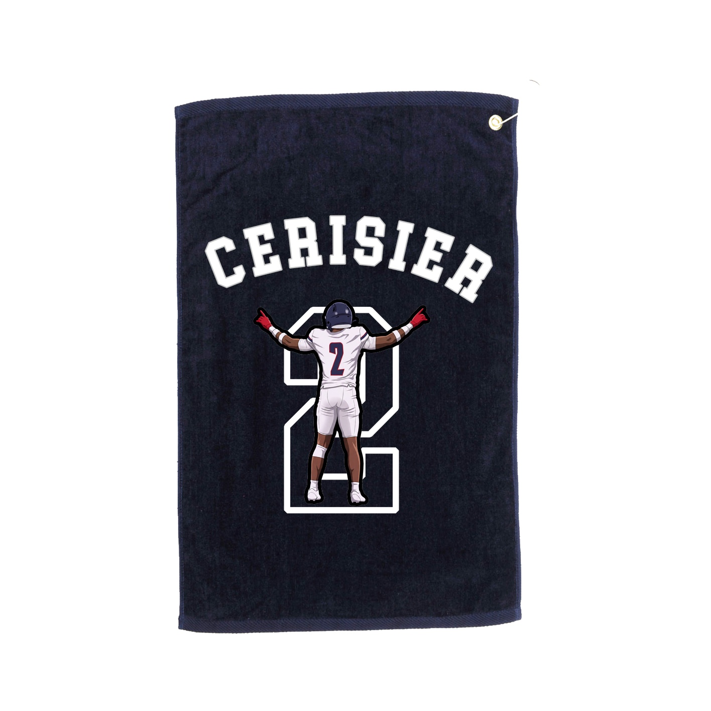 Golf Towel — Shirsey Arch in Navy