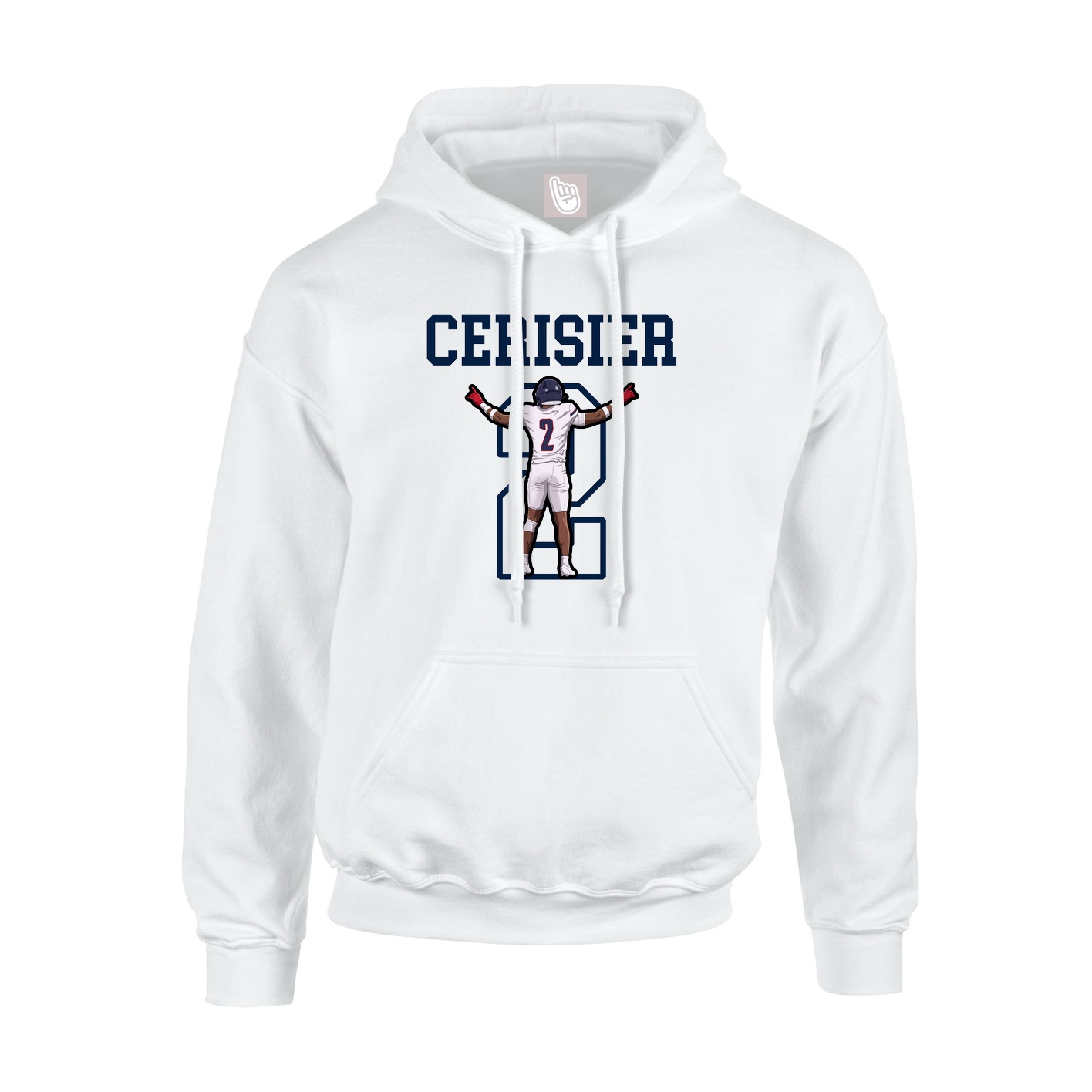 Youth Hoodie — Shirsey in White