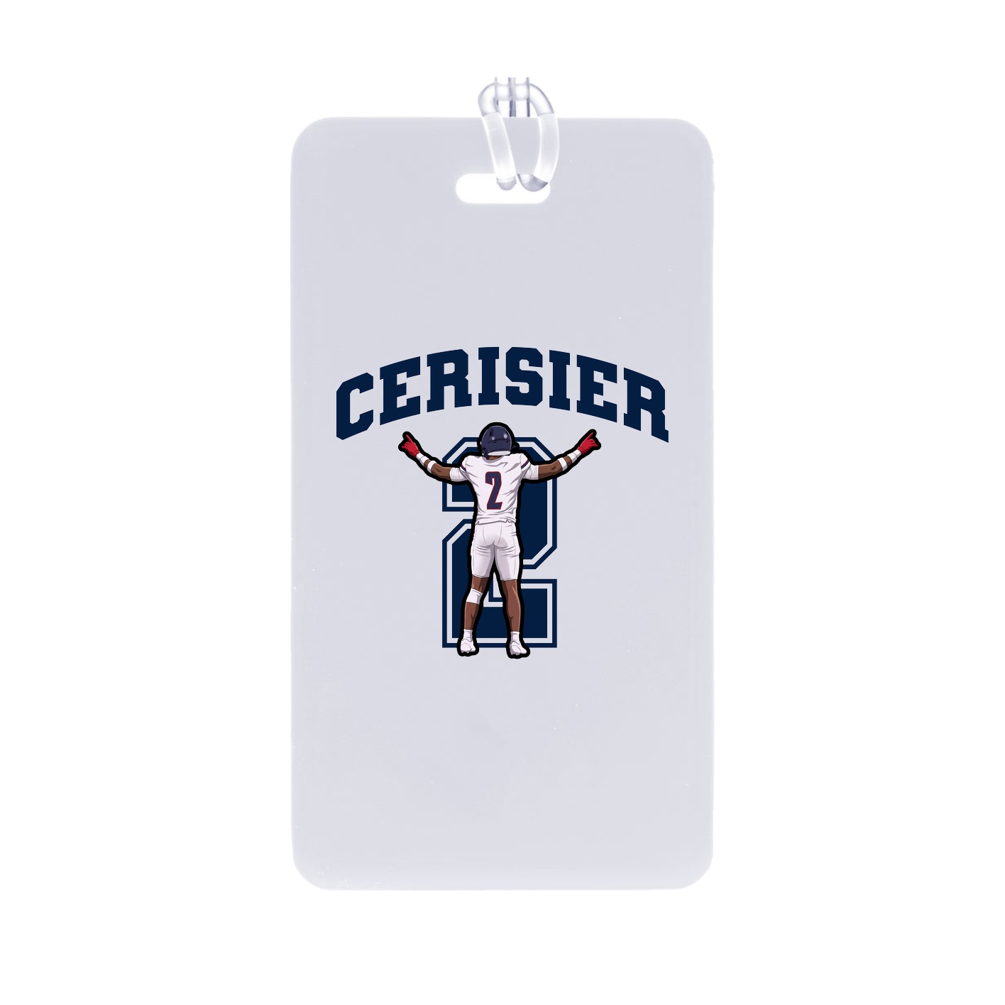 Bag Tag — Number in Classic
