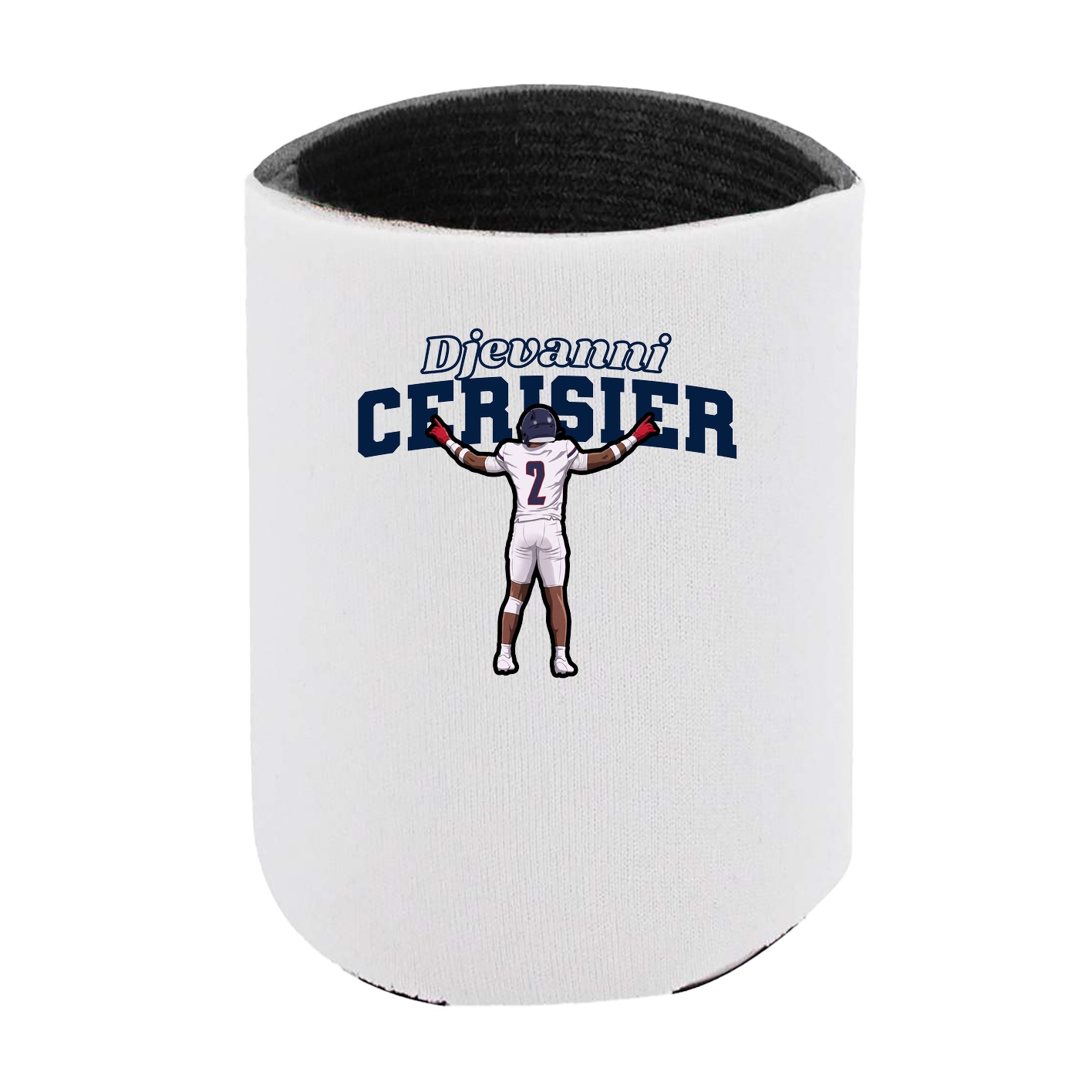 Can Holder — Name Arch in White