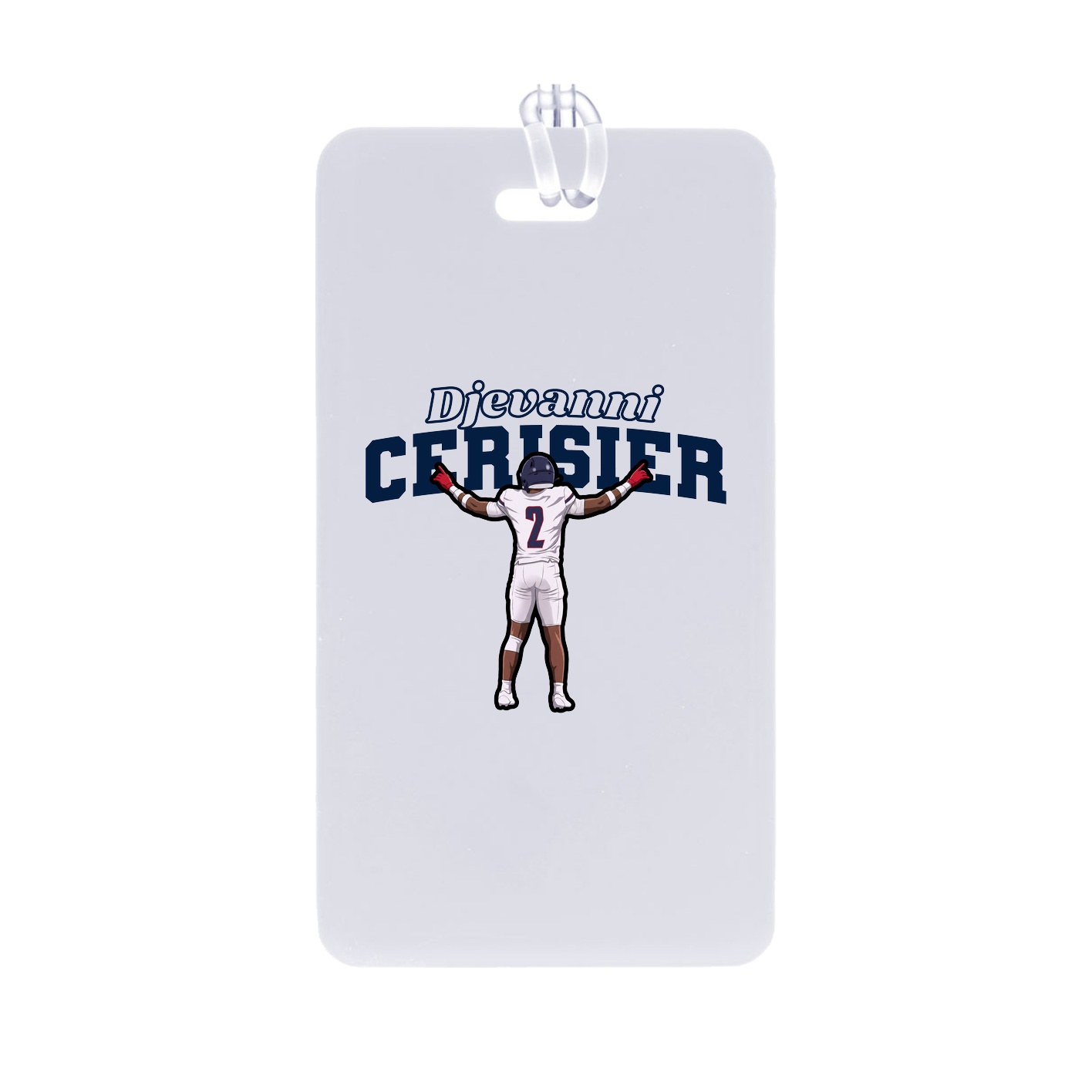 Bag Tag — Name Arch in Classic