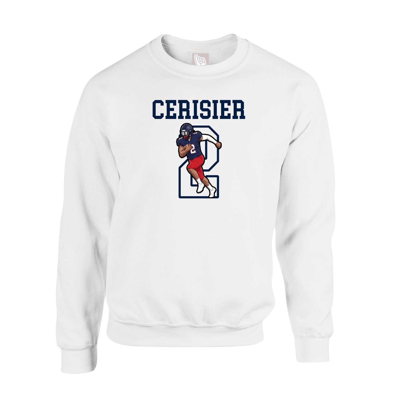 Fleece Crew — Shirsey in White