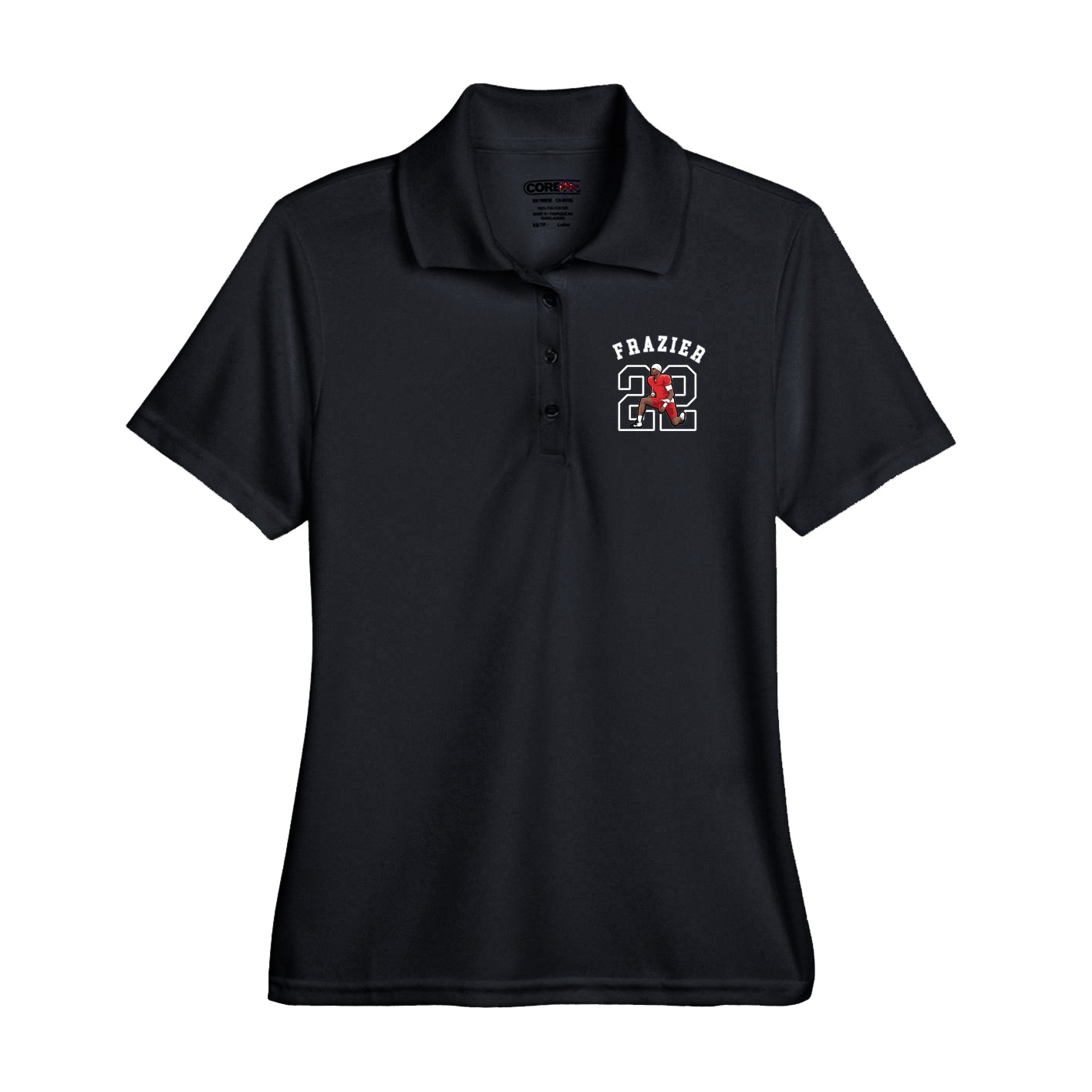 Performance Polo — Shirsey Arch in Black