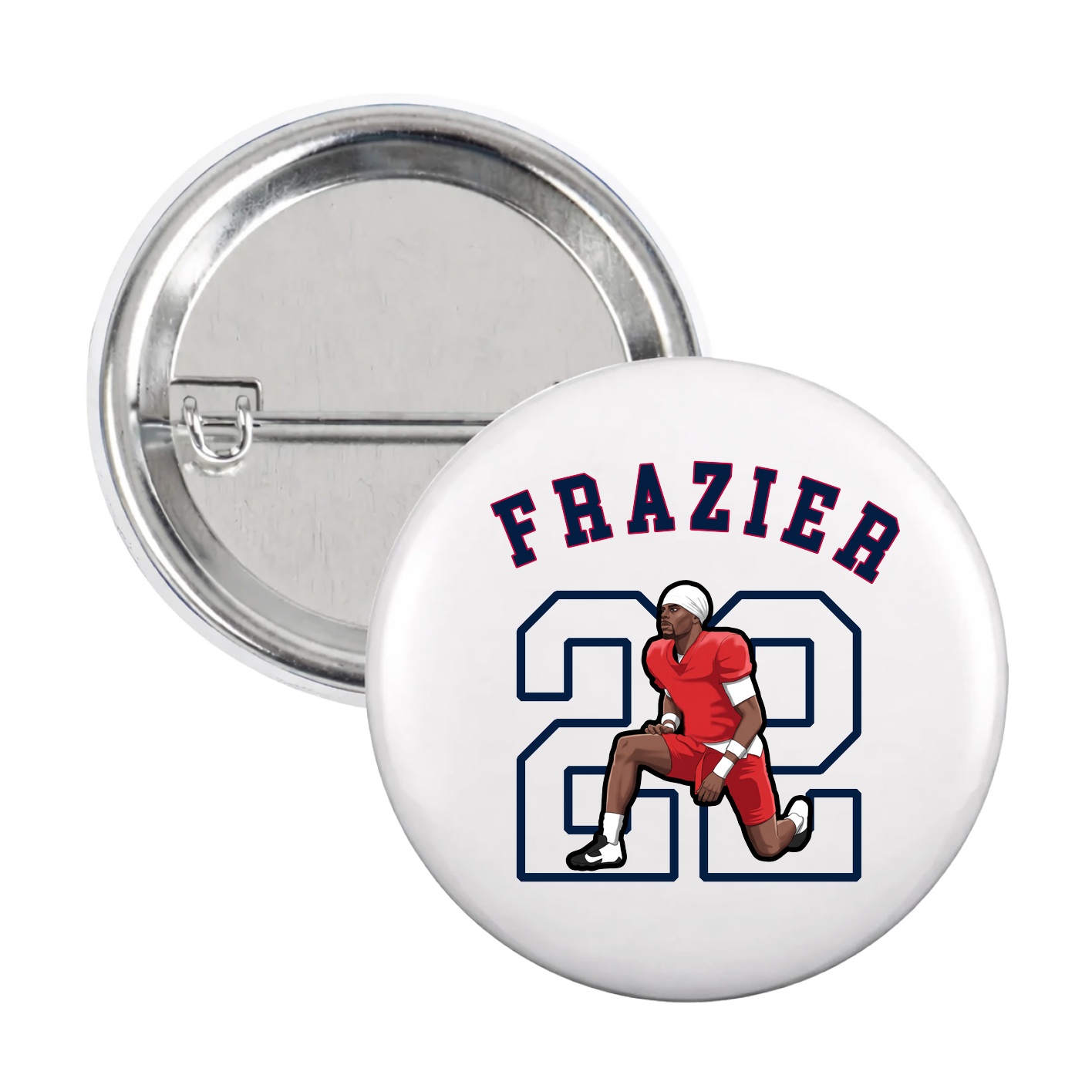 Game Day Button — Shirsey Arch in White