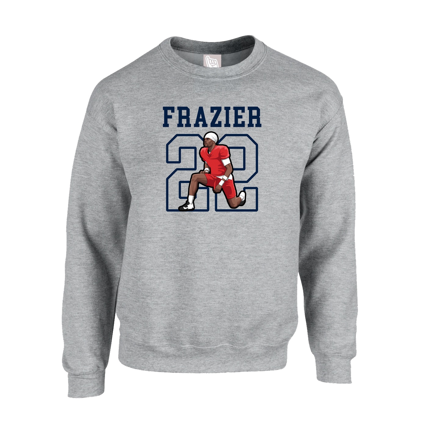 Fleece Crew — Shirsey in Grey