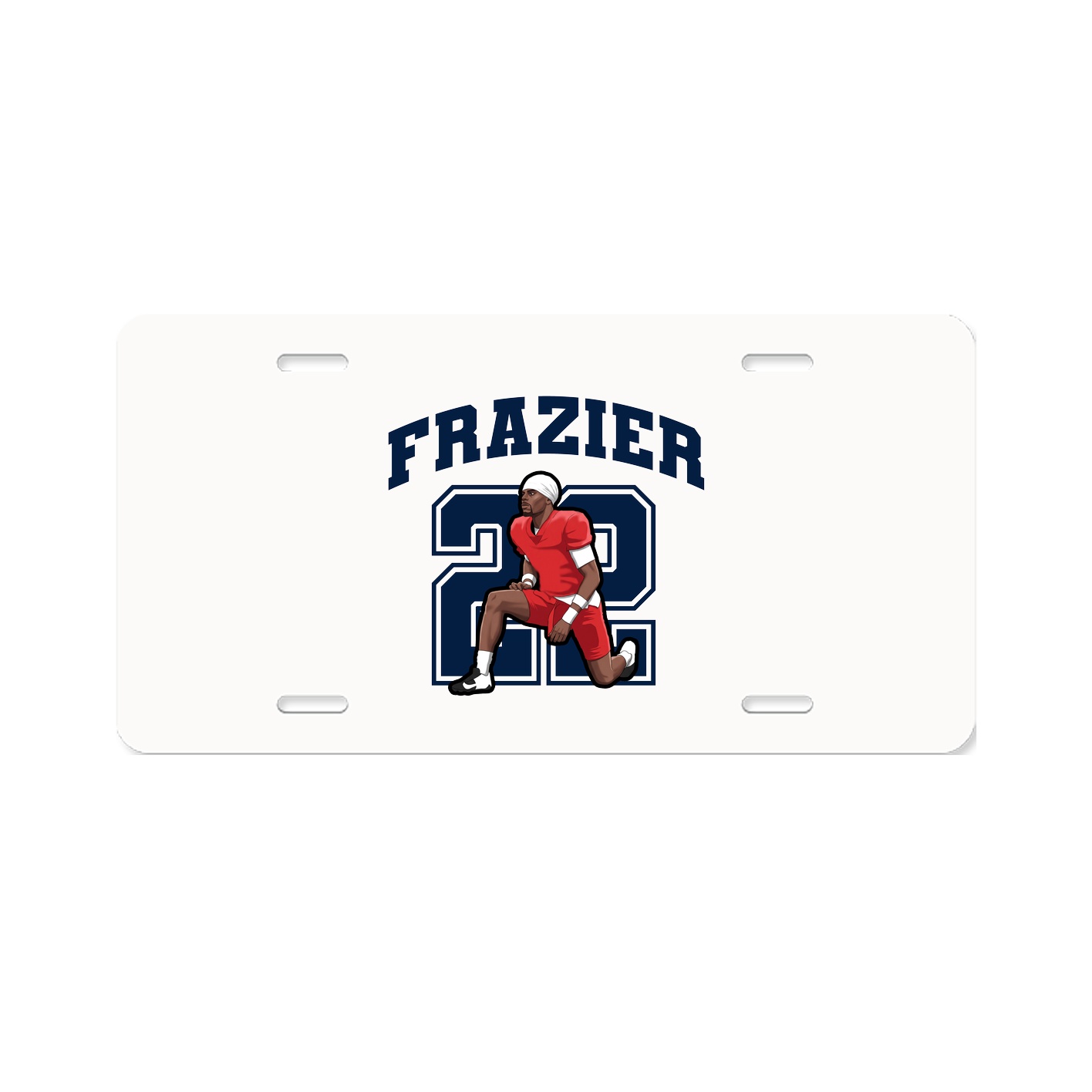 License Plate — Number in Classic