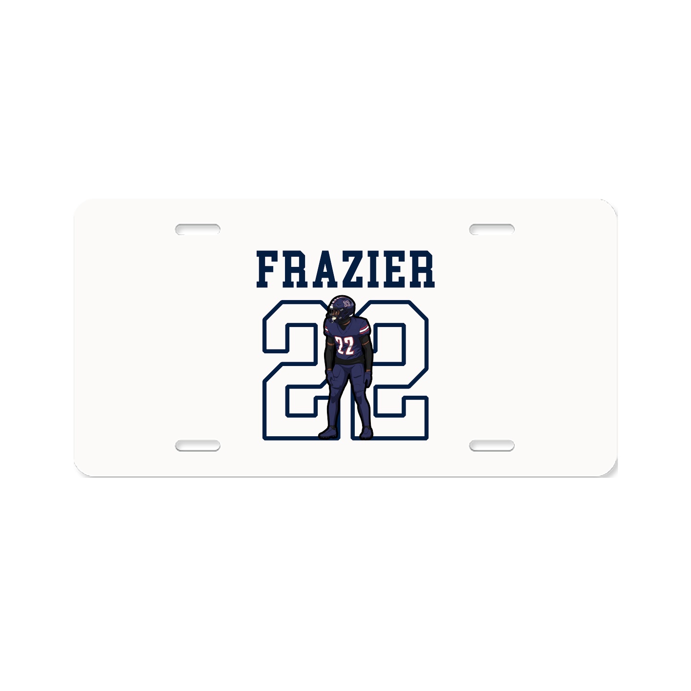 License Plate — Shirsey in Classic