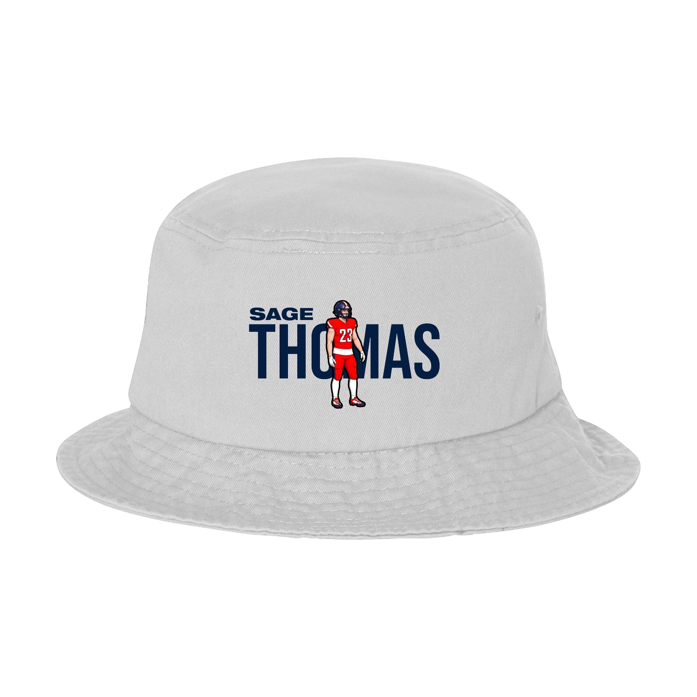 Bucket Cap — Player Name in White
