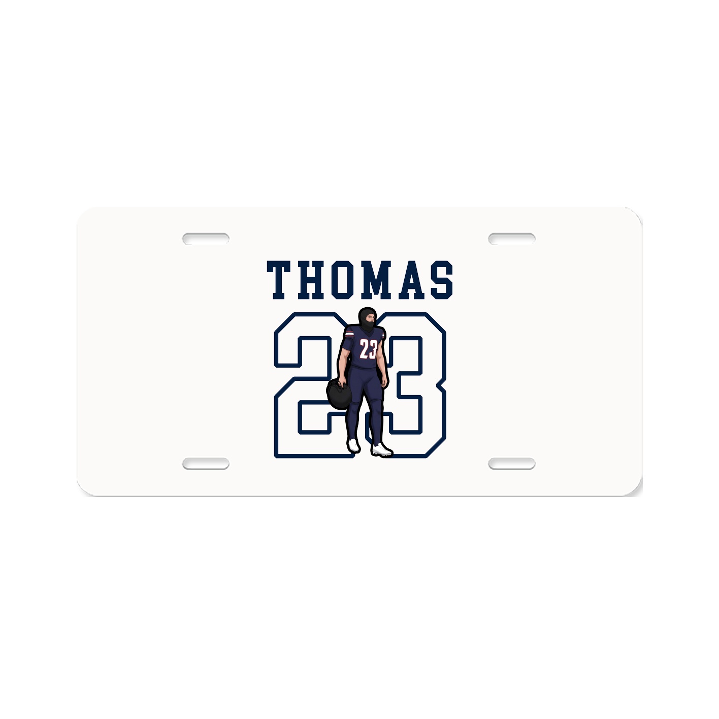 License Plate — Shirsey in Classic