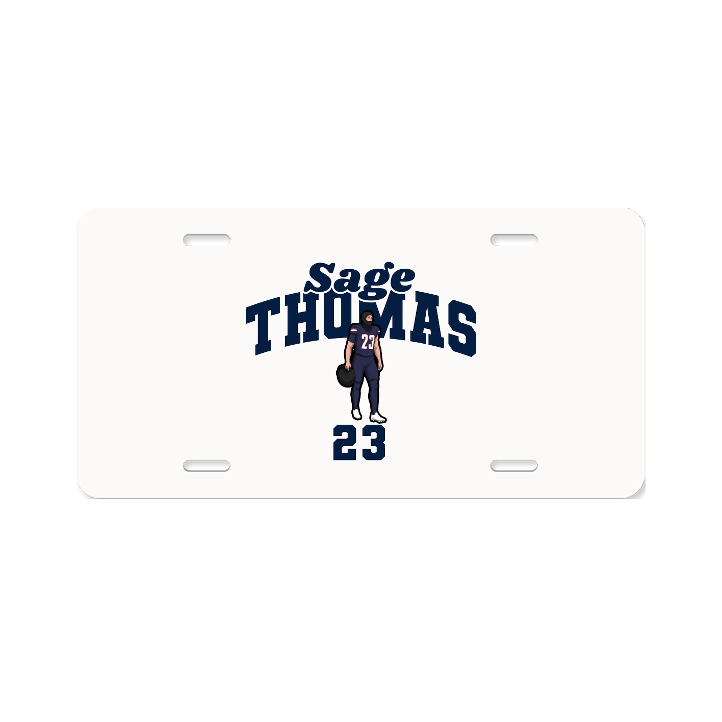 License Plate — Signature Arch in Classic