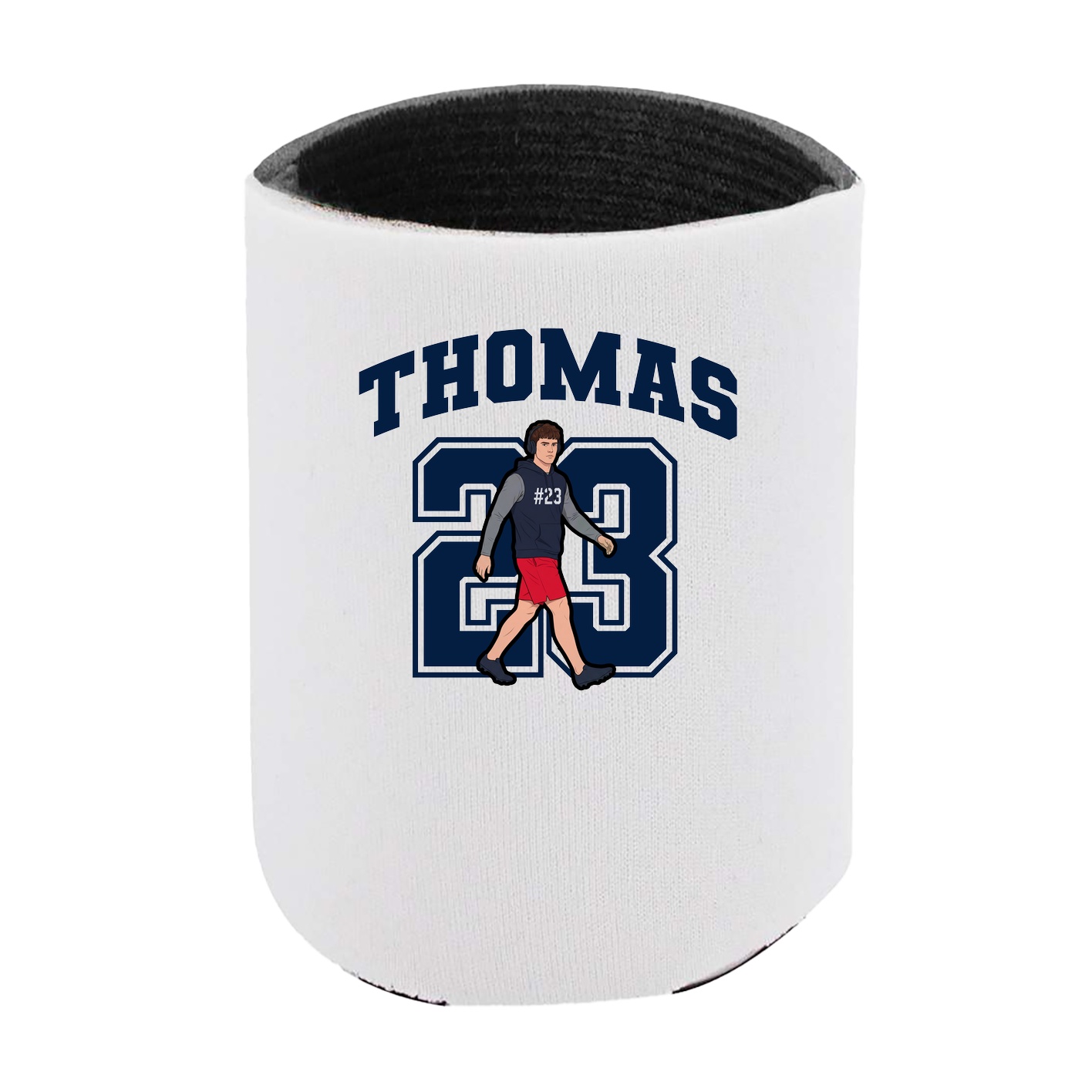 Can Holder — Number in White