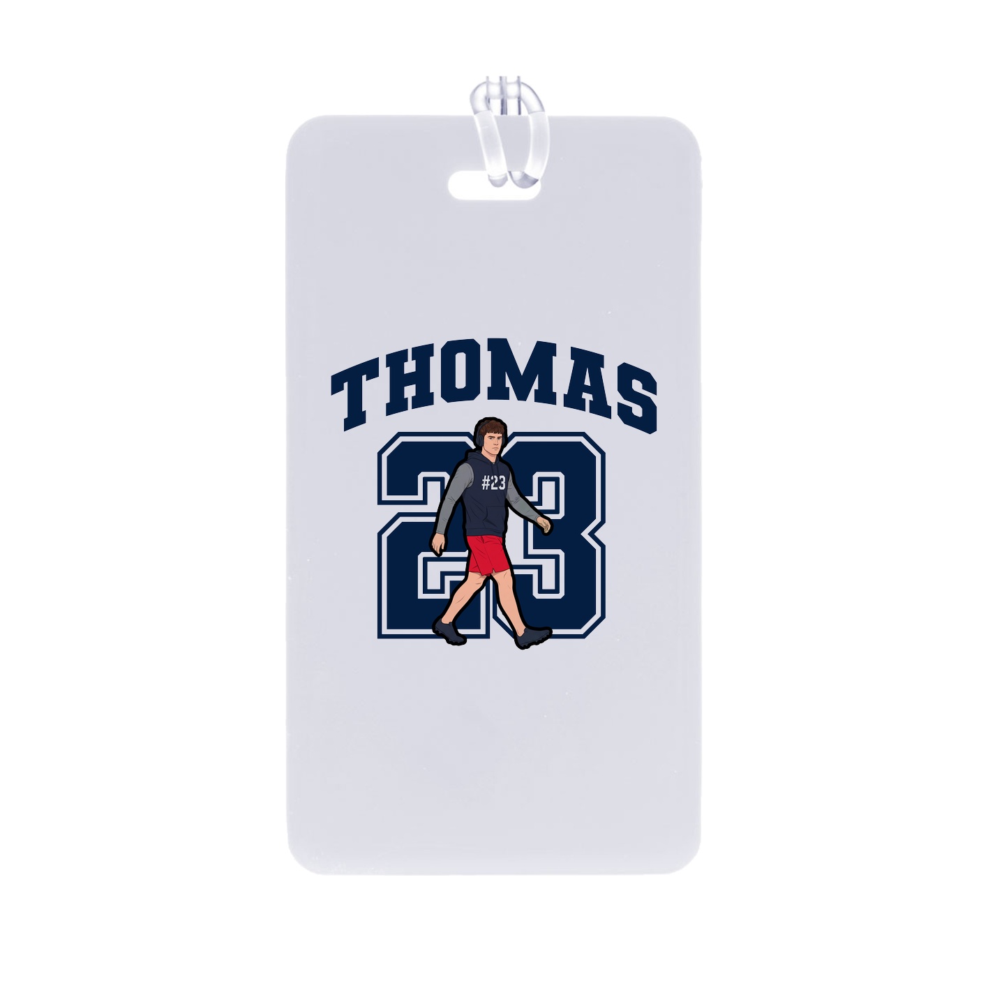 Bag Tag — Number in Classic