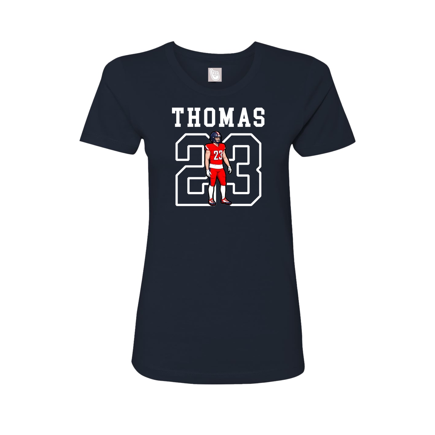 Fitted Women's Tee — Shirsey in Navy